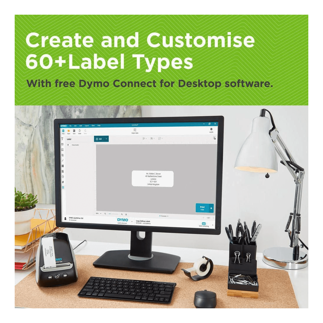 7 Dymo LabelWriter 550 Label Printer Value Pack, 7 of 9