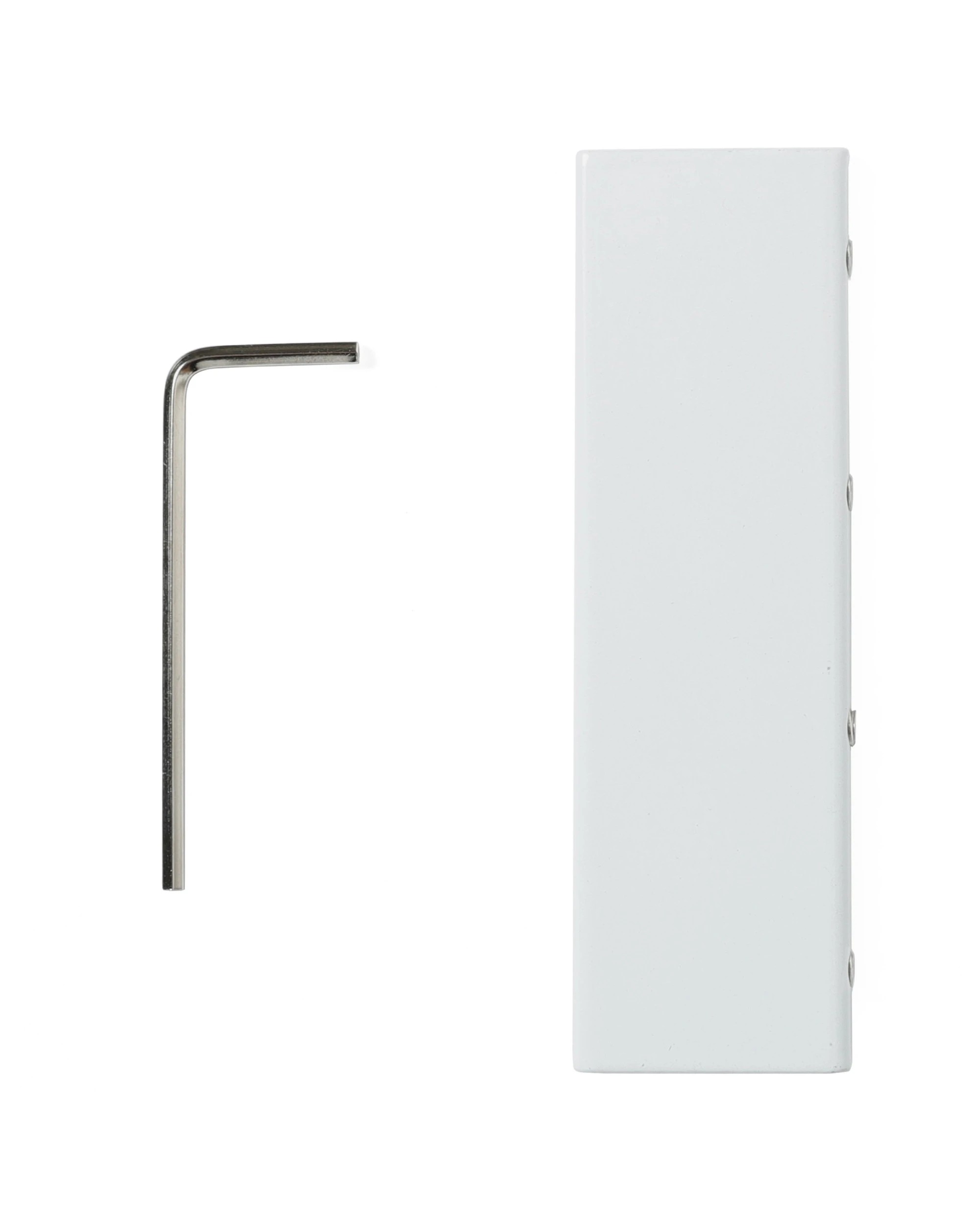 3 Cadence & Co. S-Fold Curtain Track Joiner Accessory - White, 3 of 5