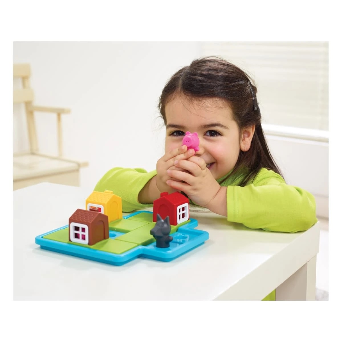 3 Smart Games Three Little Piggies Deluxe Preschool Puzzle Game, 3 of 4