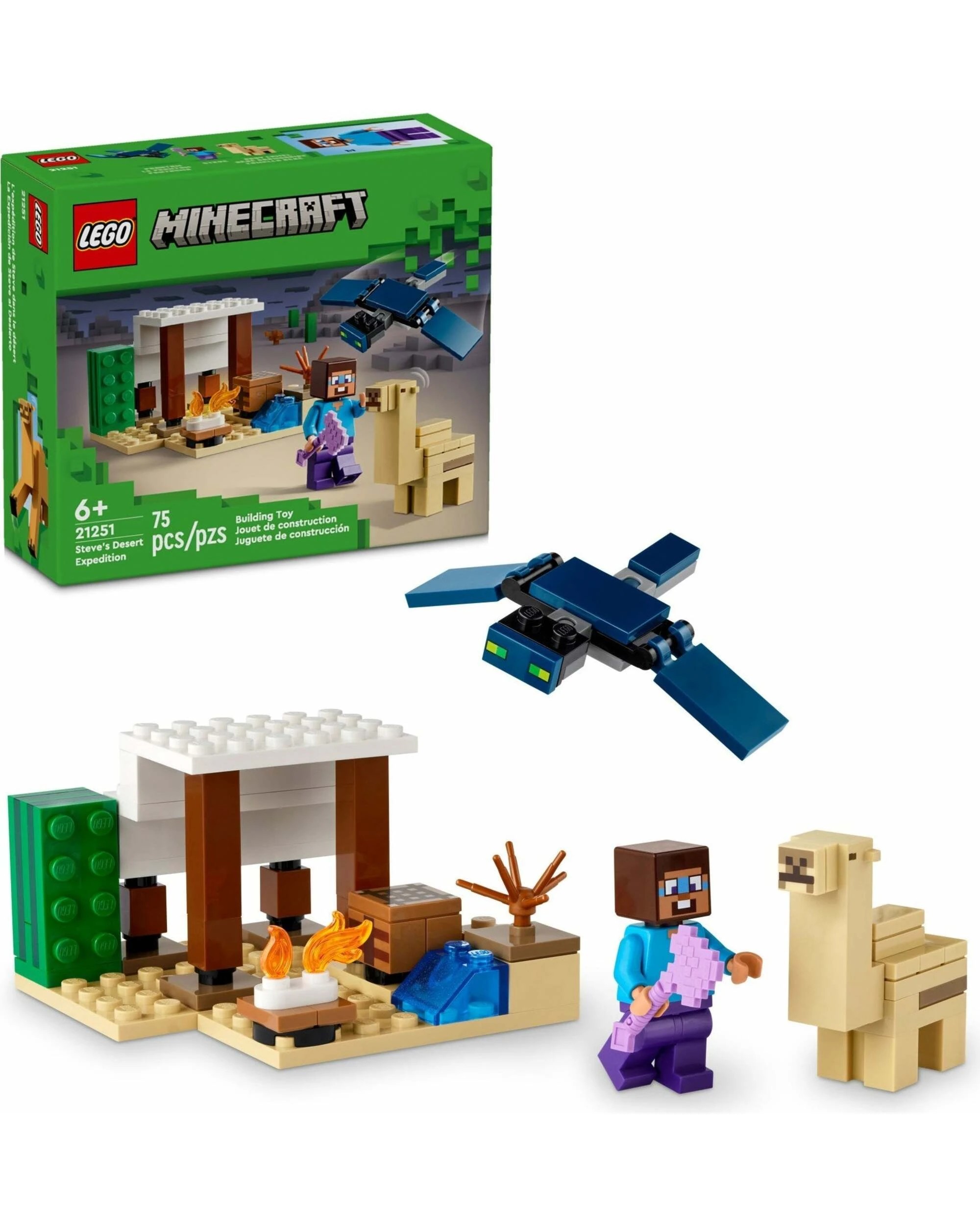 1 LEGO Minecraft 21251 Steve's Desert Expedition, 1 of 5