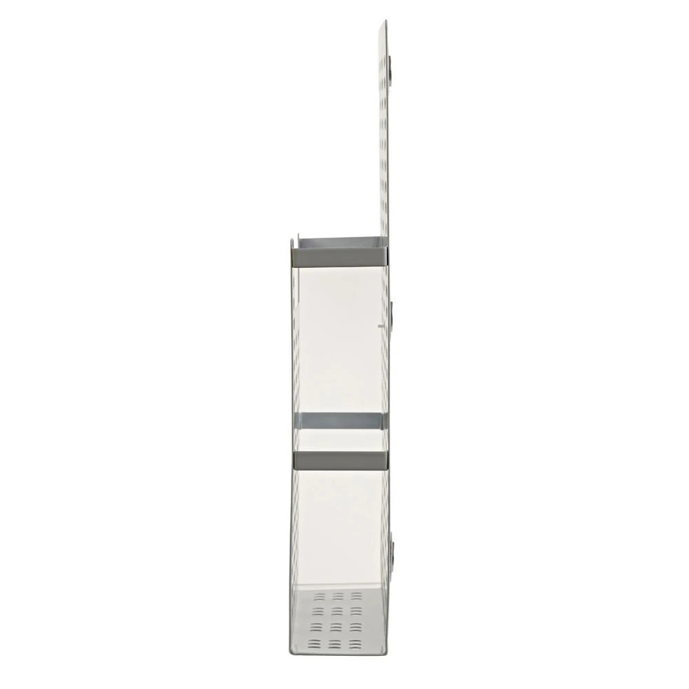 3 J.Burrows A4 Magnetic Organiser 220 x 45 x 300mm White, 3 of 5