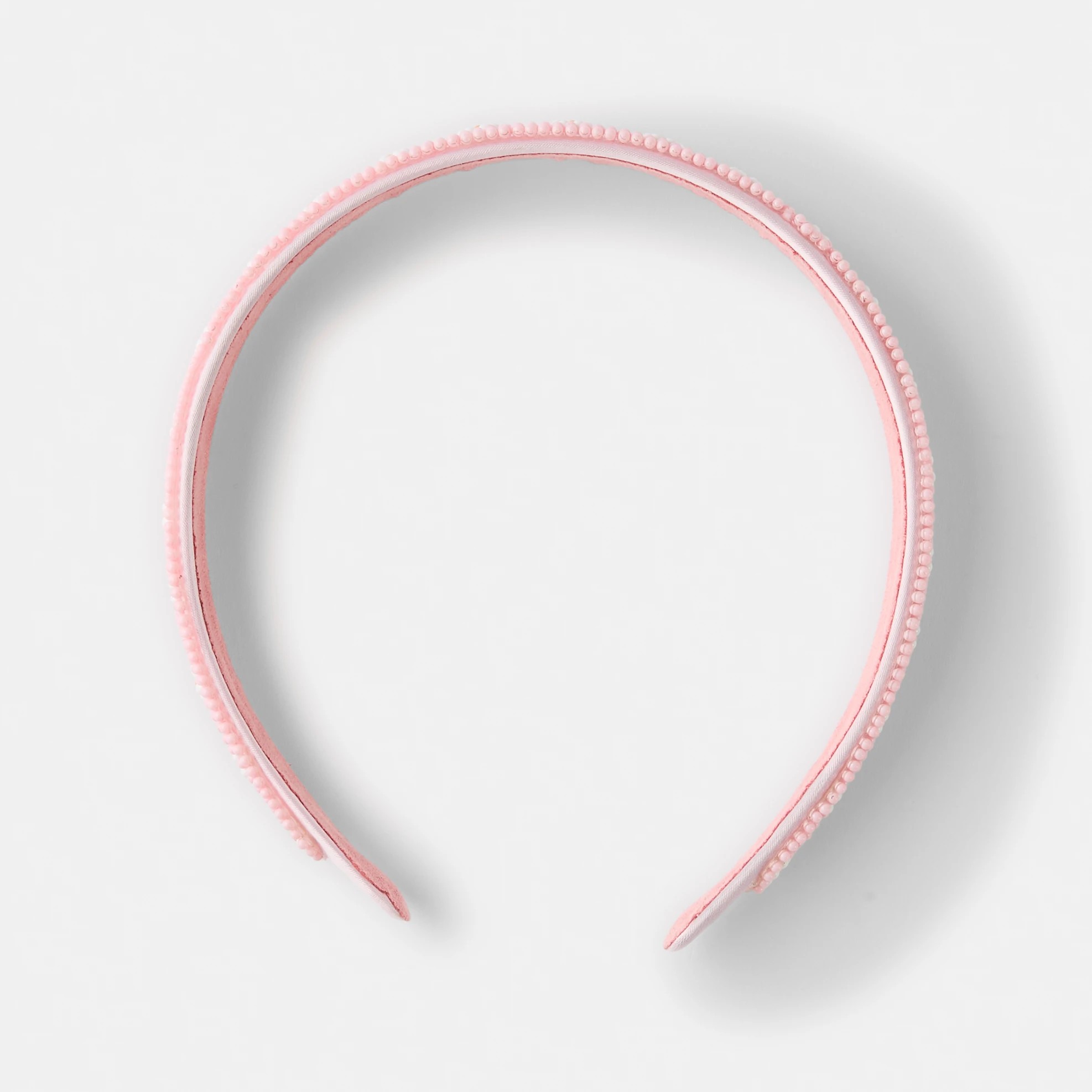 4 Flower Bead Headband - Pink, 4 of 5