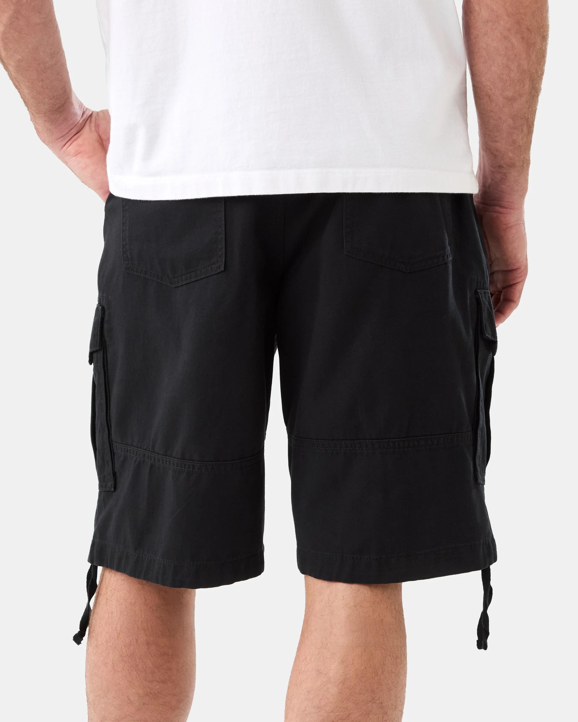 3 Baggy Cargo Shorts Black, 3 of 7