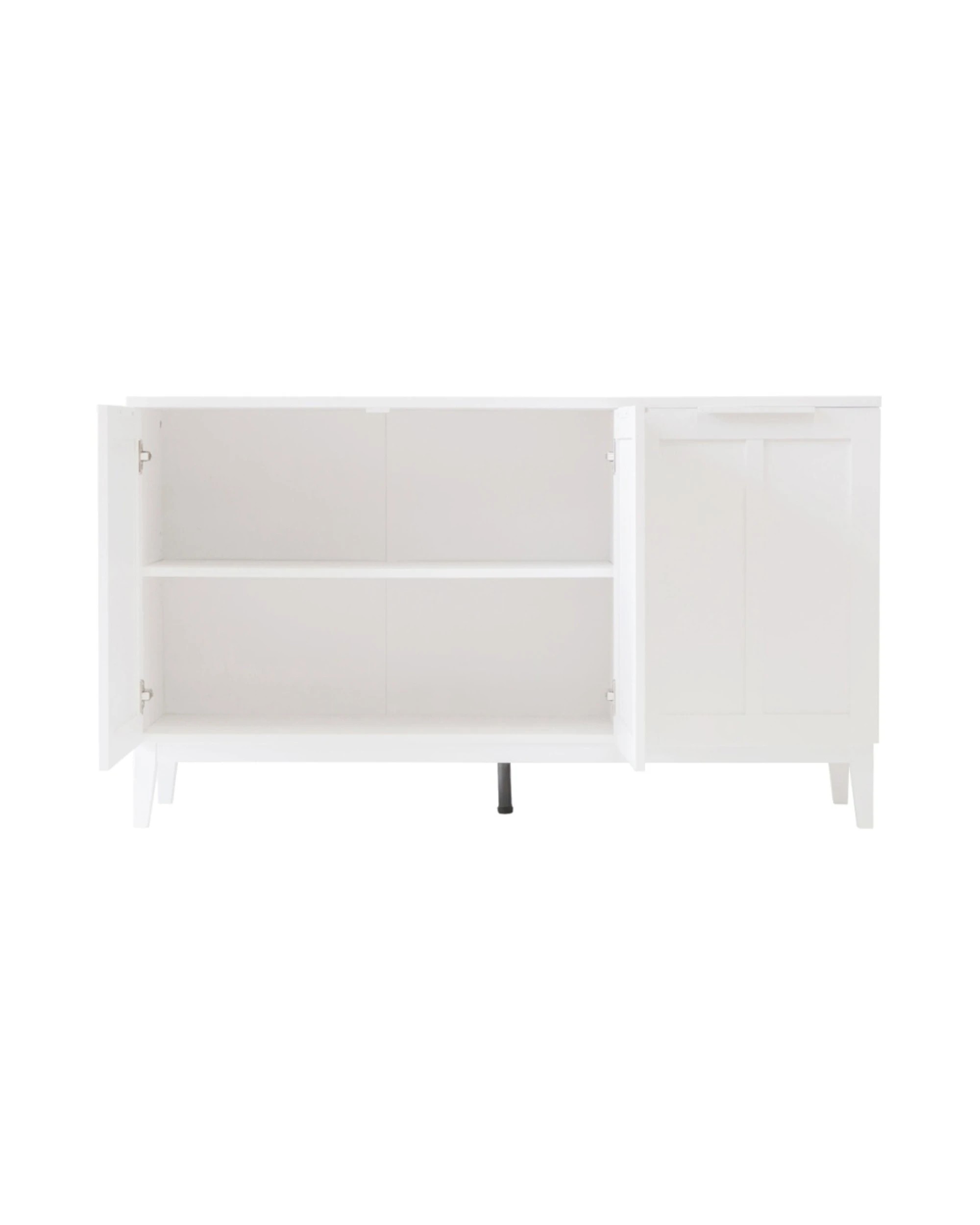5 Alpine Bay Tenley Sideboard Buffet Cabinet 3 Door 130cm - White, 5 of 9