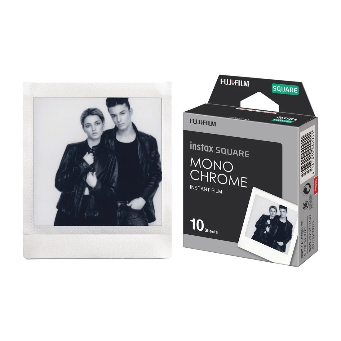 3 Fujifilm Instax Square Film 10 Pack Monochrome, 3 of 4
