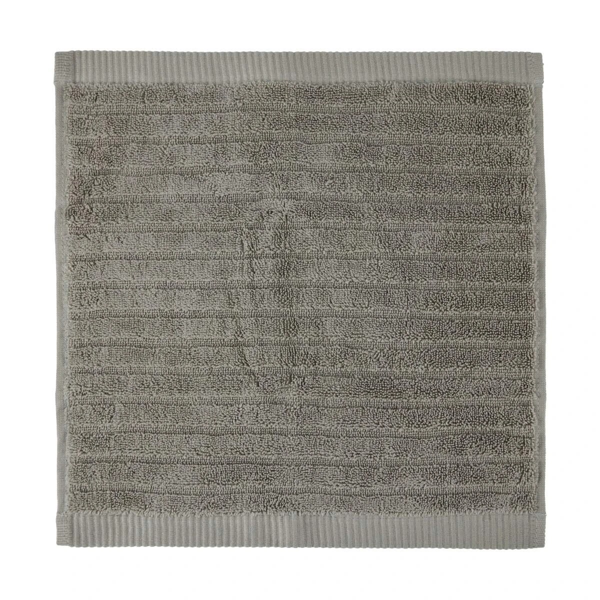 3 Australian Cotton Face Washer - Silver, 3 of 6