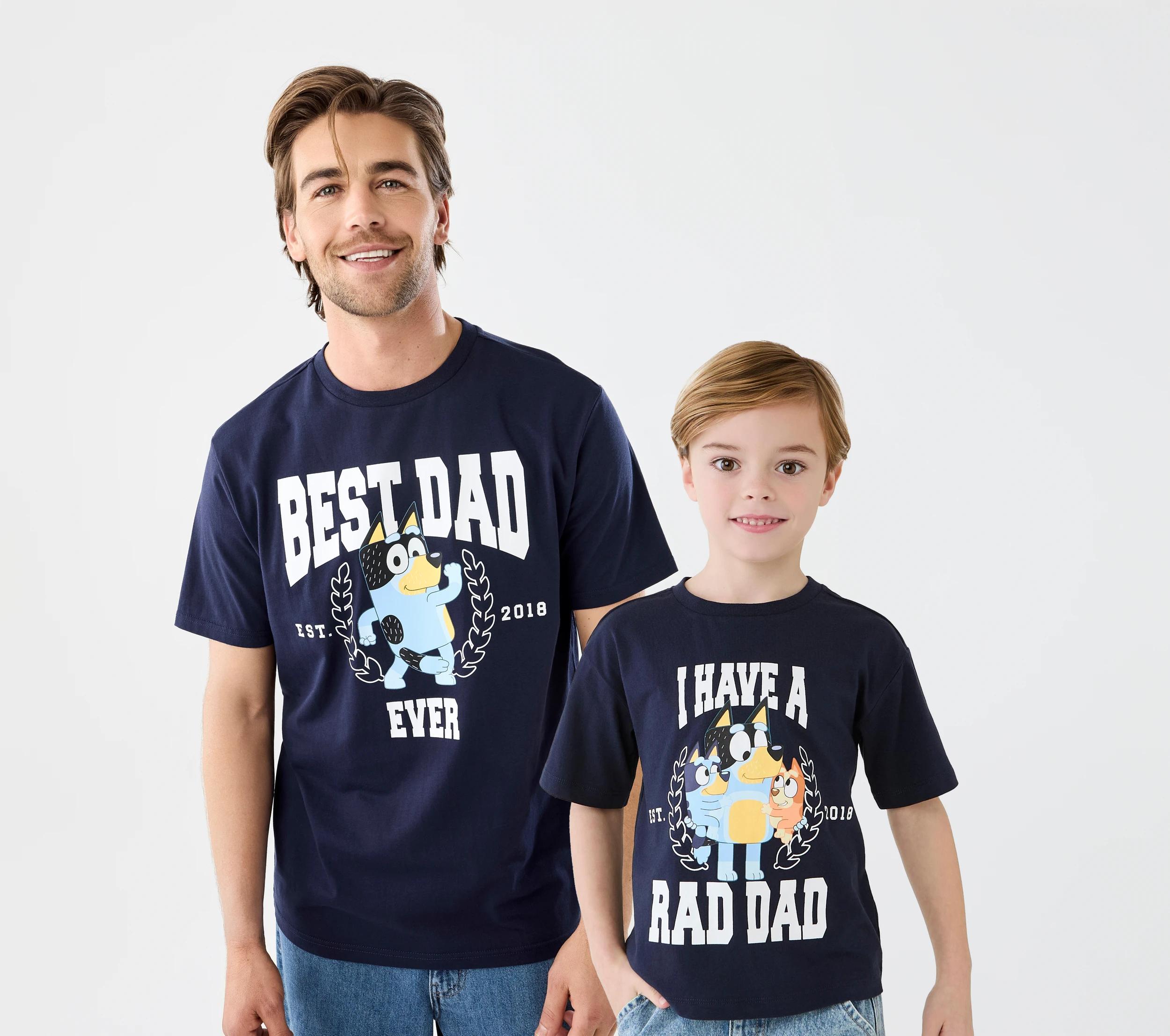 2 Bluey License Mini Me T-shirt Sky Cptn, 2 of 7