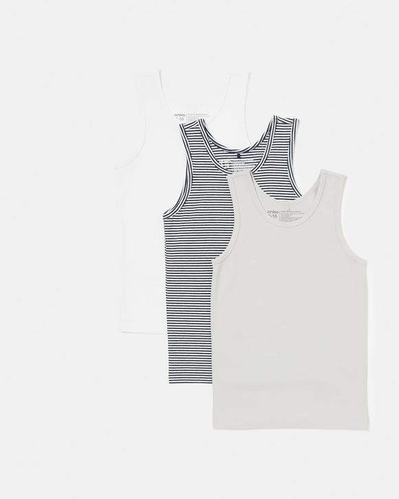 3 Pack Super Soft Singlets