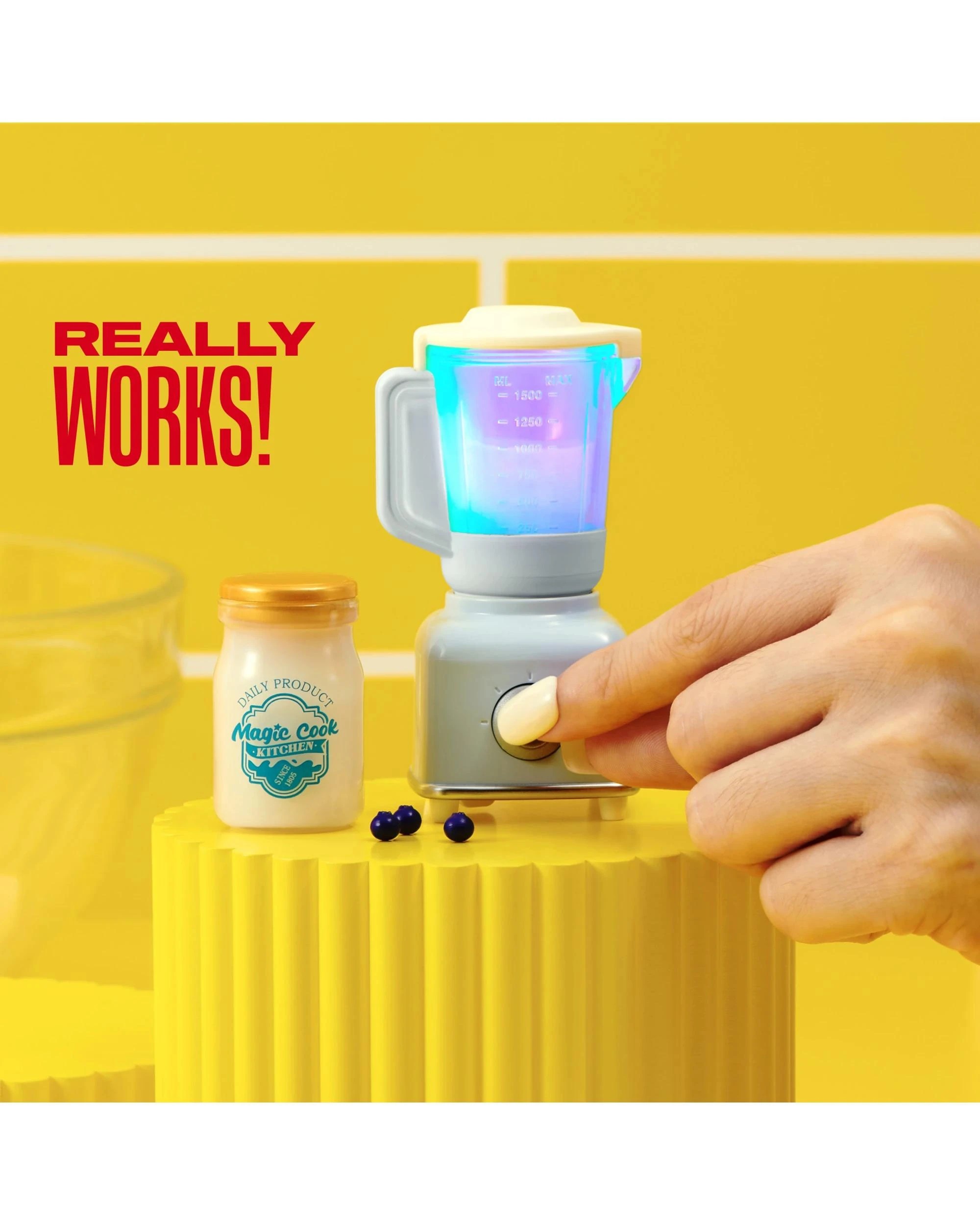 5 Mini Brands Really Works Magic Cook Kitchen Capsule Series 1 by ZURU - Assorted - Multi, 5 of 8