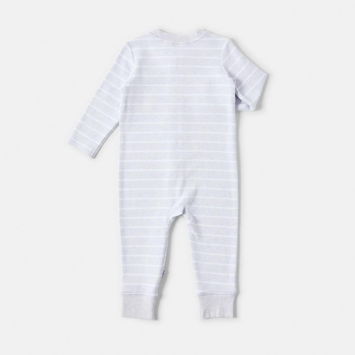 2 Sueded Coverall Pur Stripe, 2 of 4