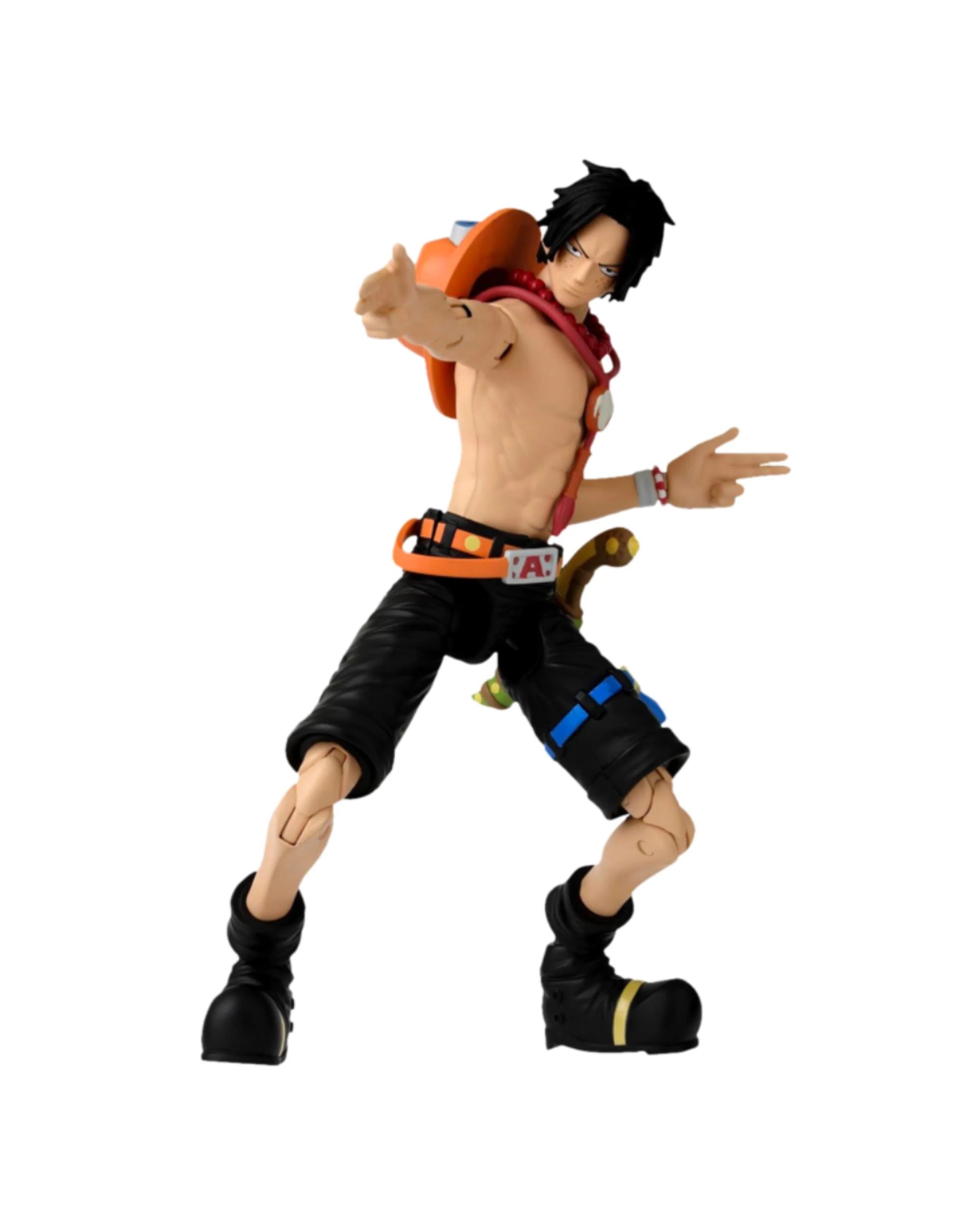 2 Bandai One Piece Anime Heroes Portgas D Ace Figure, 2 of 2