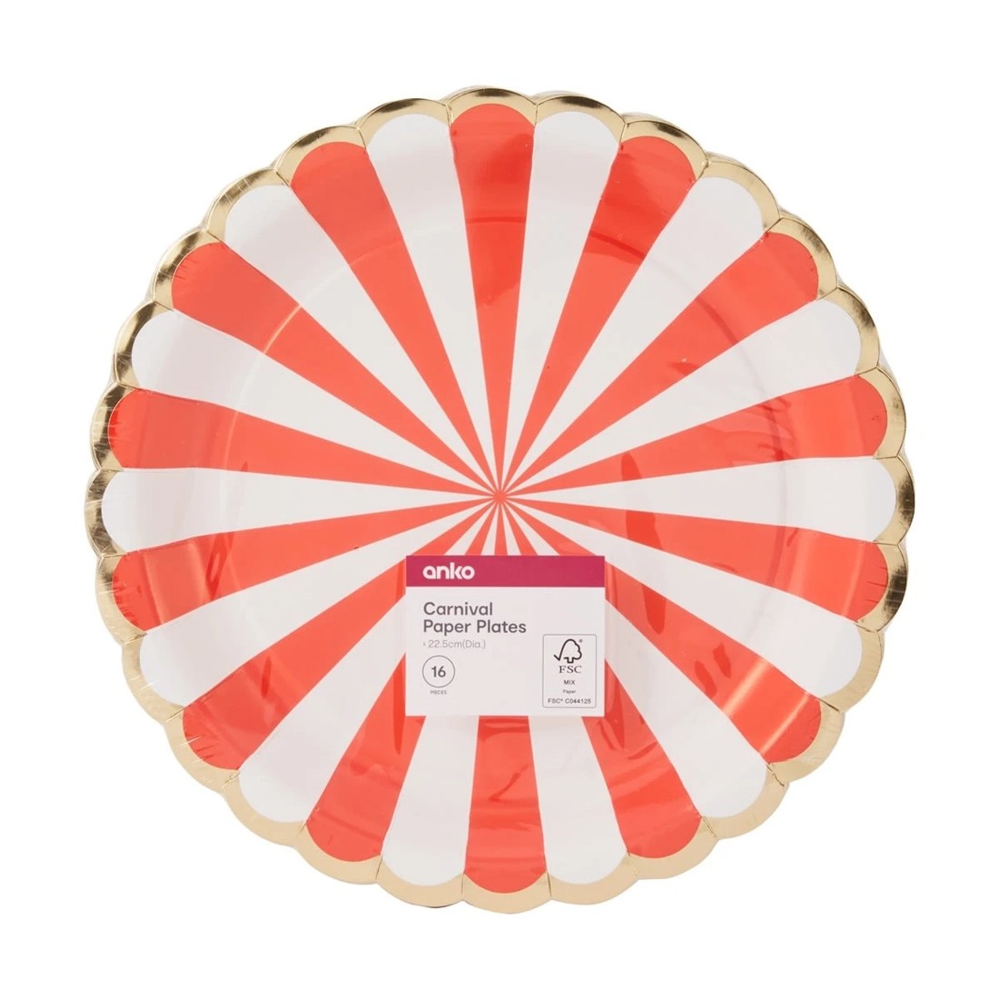 4 16 Piece Carnival Paper Plates, 4 of 4