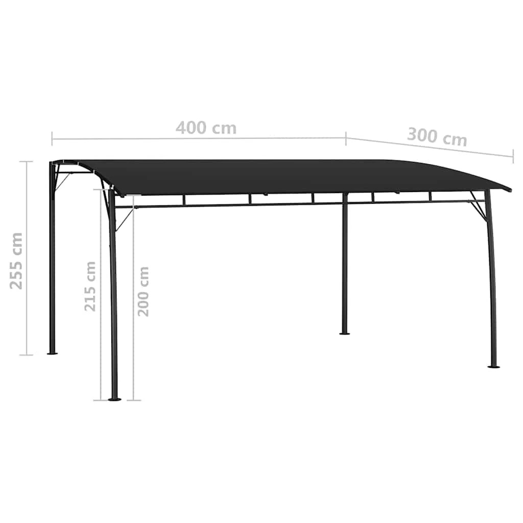 6 vidaXL Sunshade awning Durable - Grey, 6 of 6