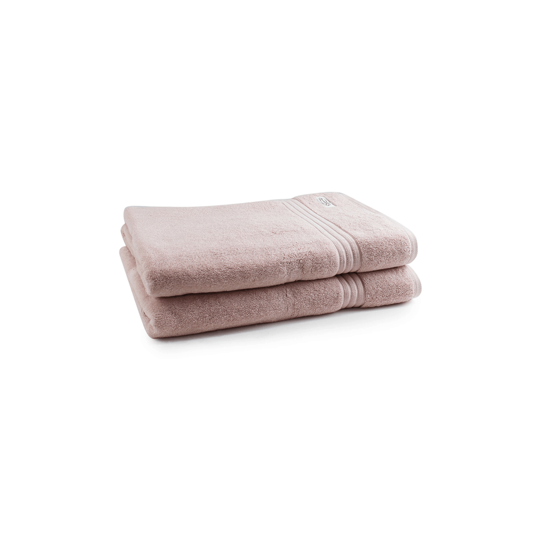 1 Onkaparinga 2pc Flinders Cotton Bath Sheets 90x167cm 600gsm.
 - Pink, 1 of 3