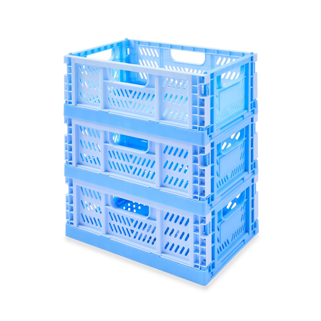 9 5L Collapsible Crate - Small, Blue, 9 of 10