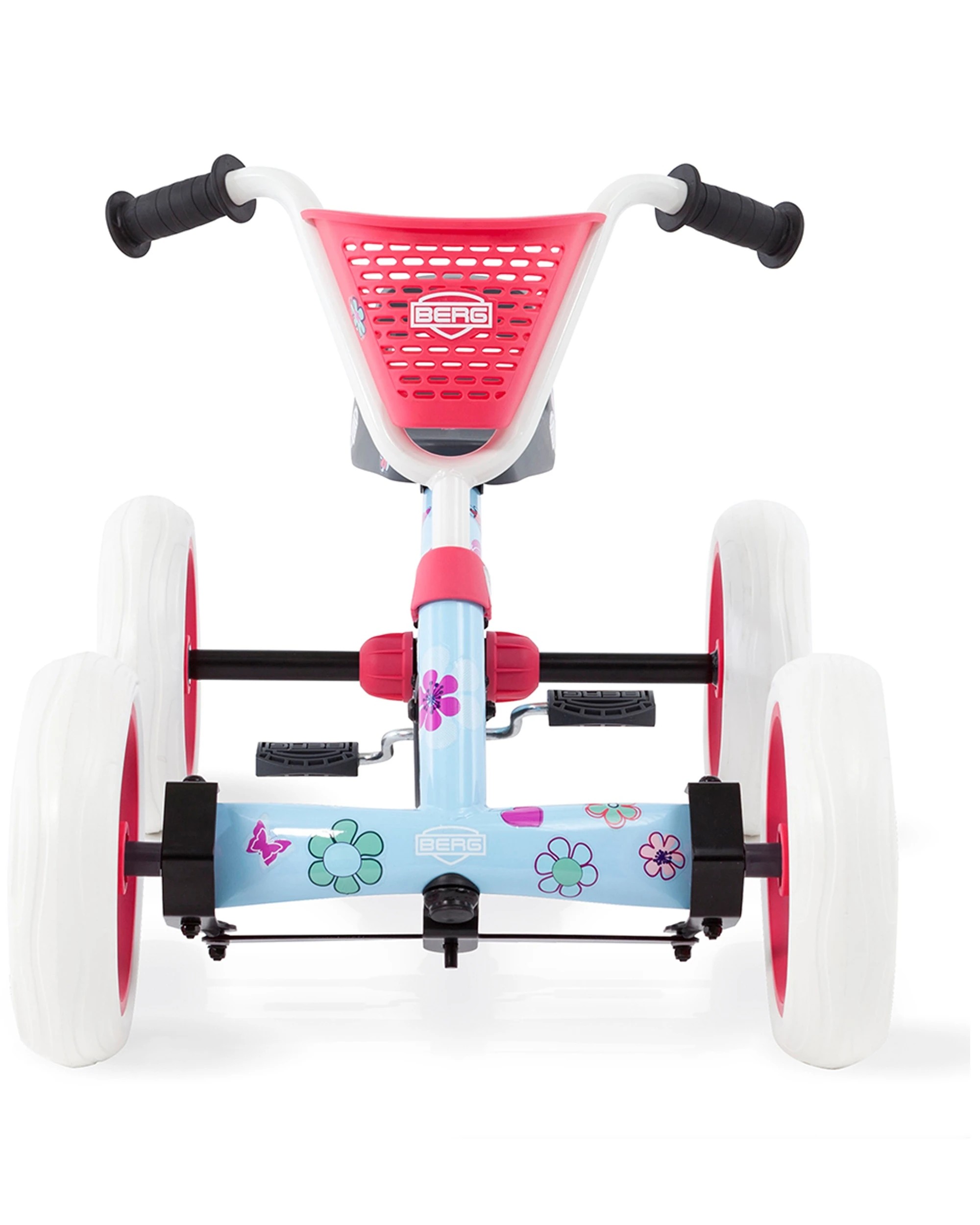 4 Berg Buzzy Bloom Kids Pedal Go Kart Pink Ride On Toy 2-5 Years Stable Design - Pink, 4 of 4