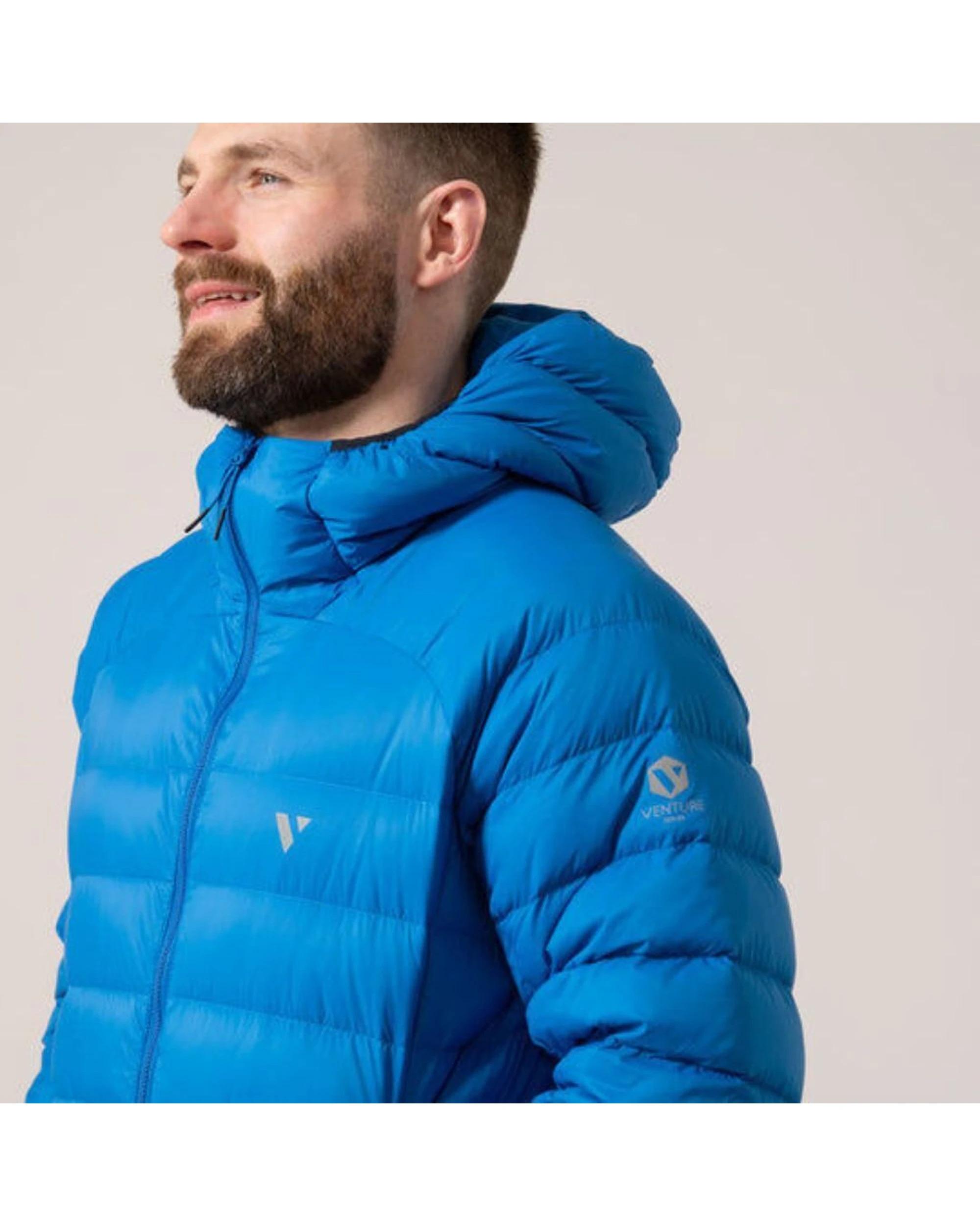 5 Mac In A Sac Summit Packable Men's Duck Down Fill Jacket BLUE, 5 of 8