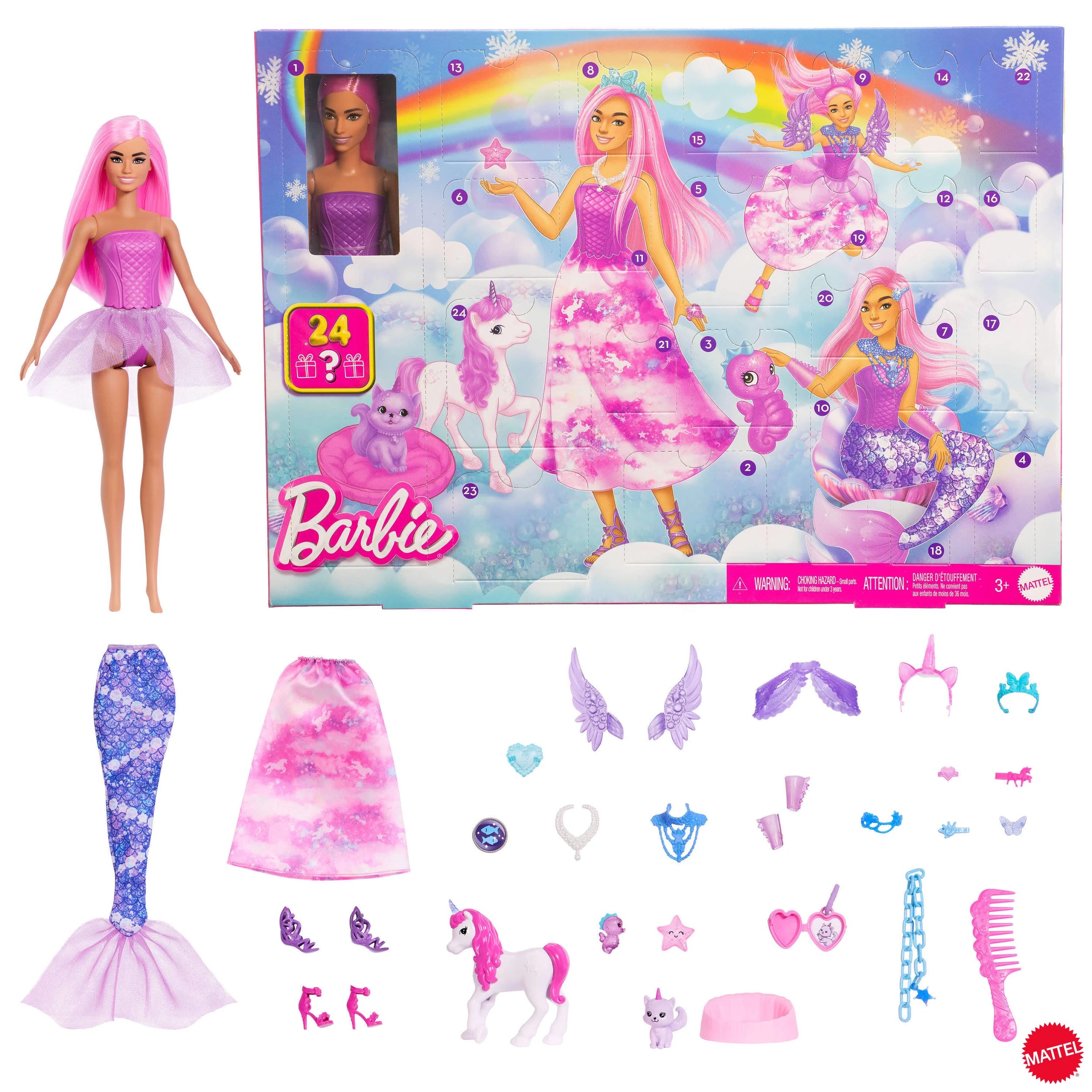 1 Barbie Fantasy Advent Calendar, 1 of 6