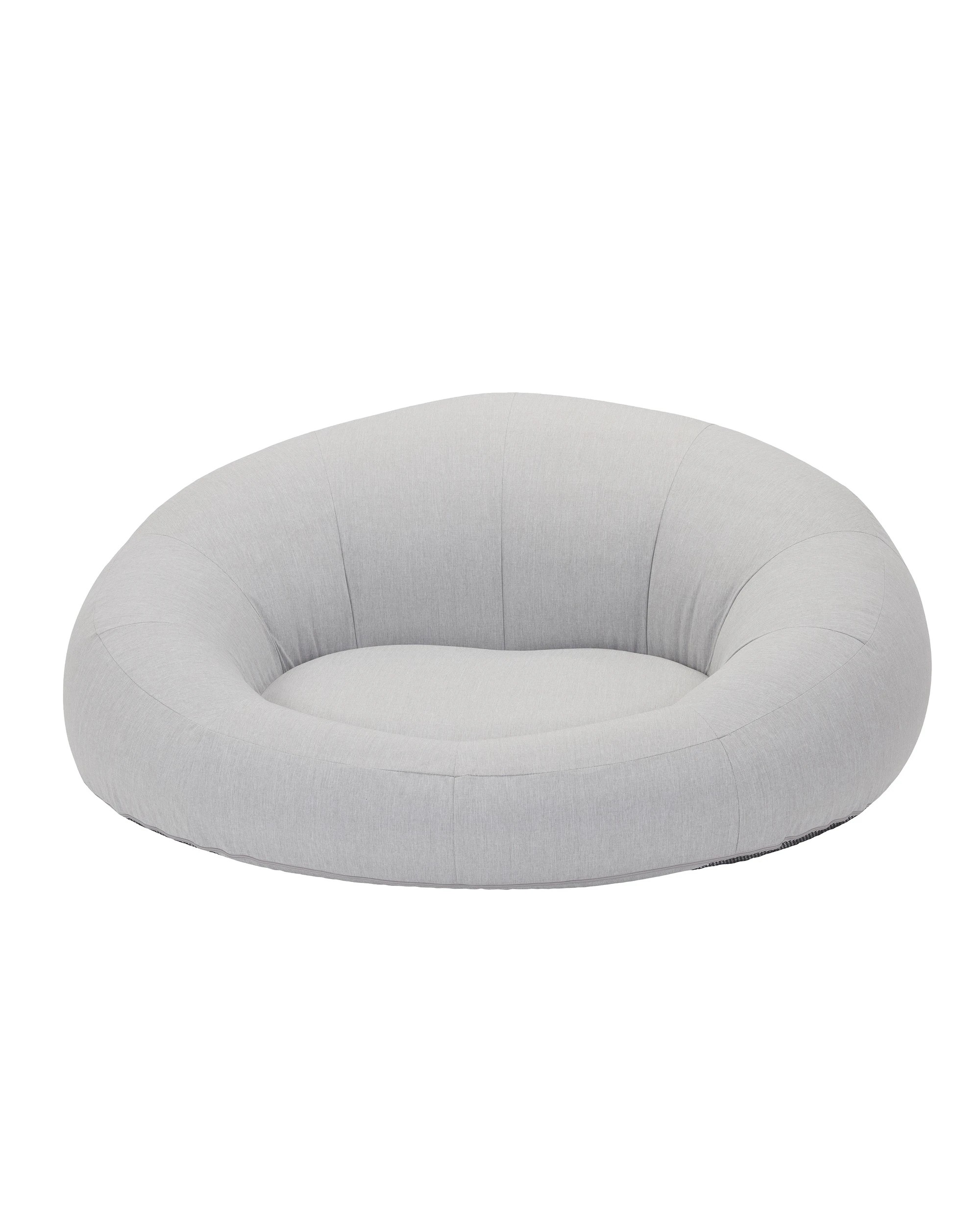 1 IHOMDEC Outdoor Bean Bag Inflatable Lounge Chair - Grey, 1 of 10