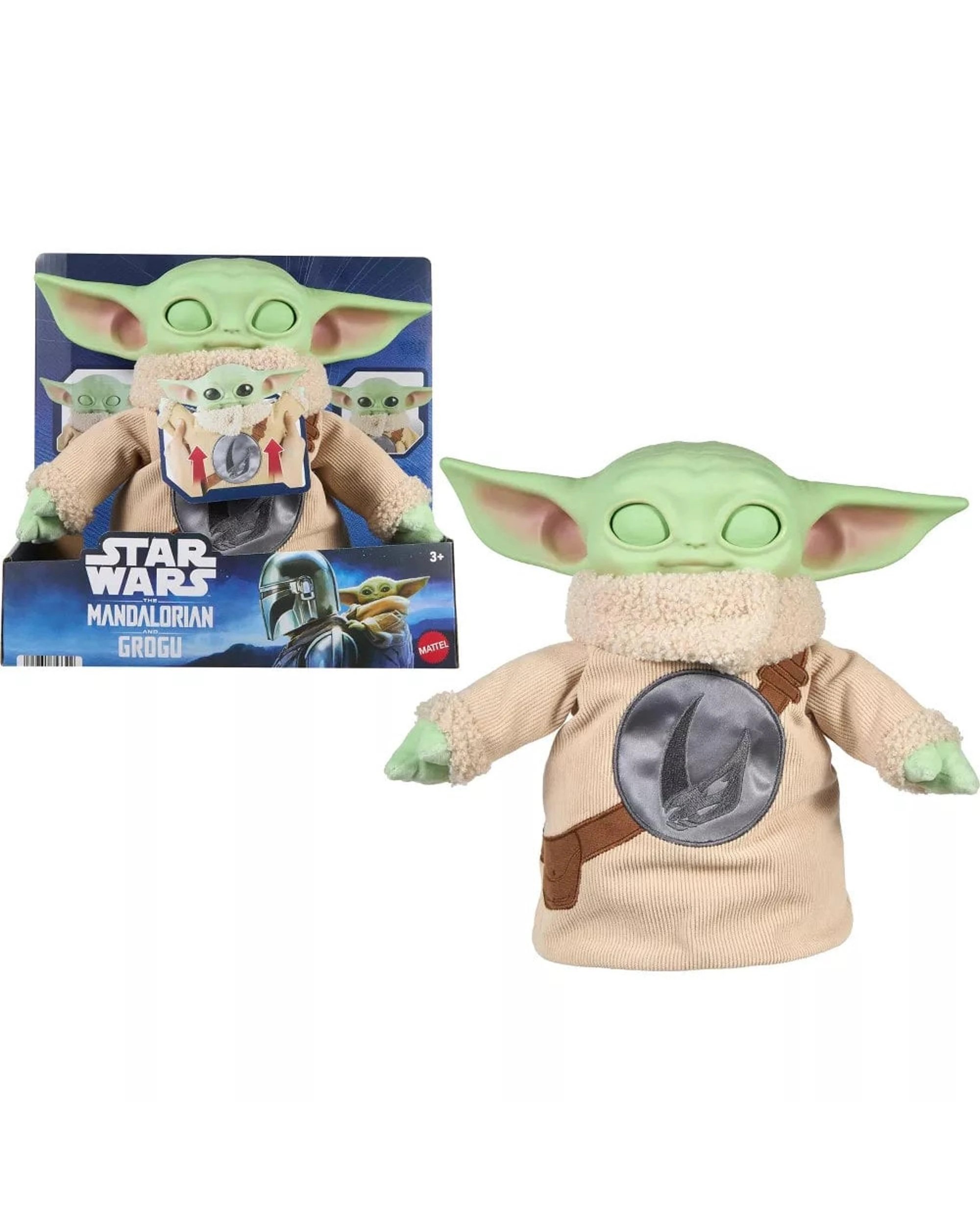 4 Star Wars The Mandalorian and Grogu Pick-Me-Up Grogu Plush, 4 of 4