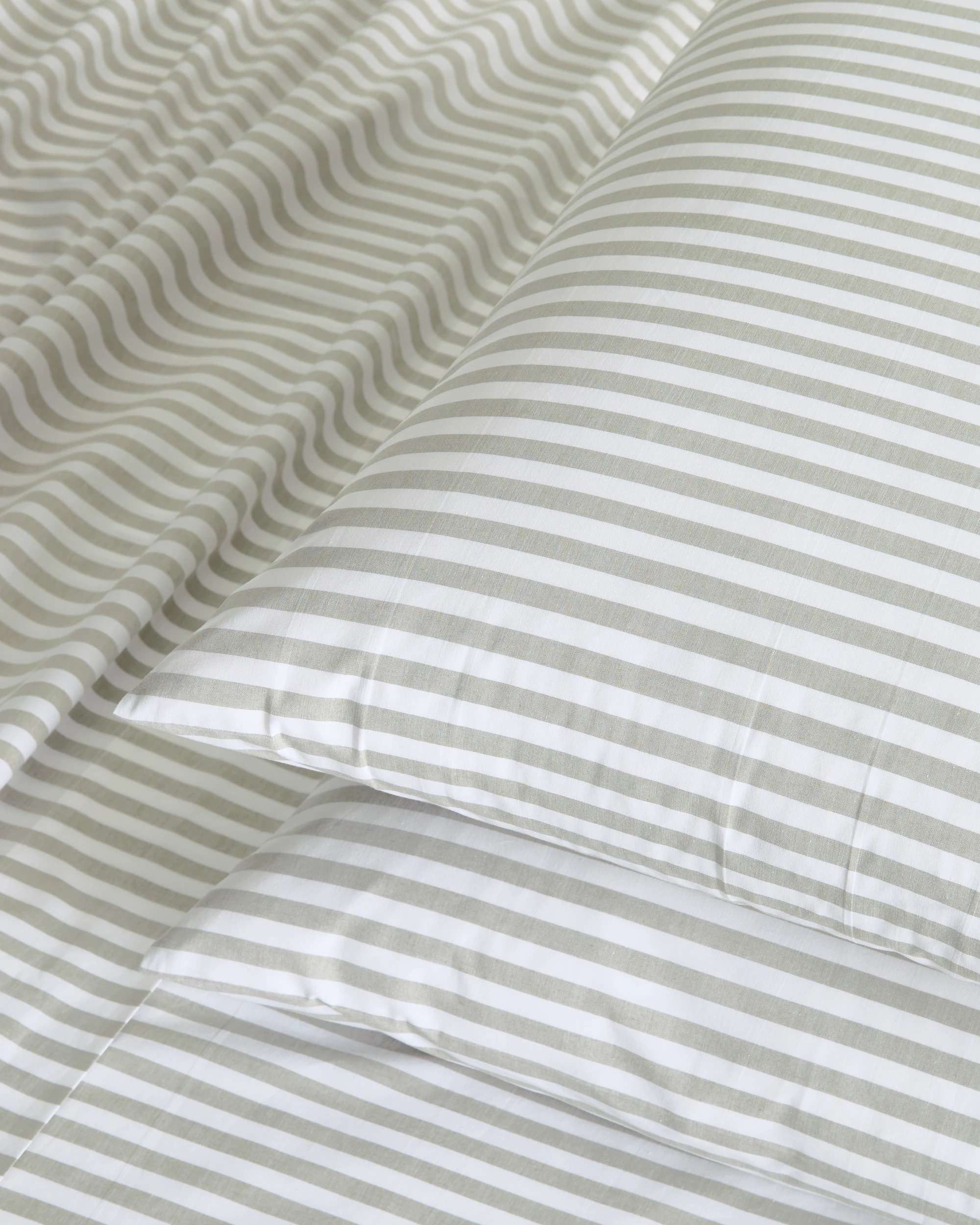 2 Target Australian Cotton Mix & Match Flat Sheet - Queen Bed - Green, 2 of 3