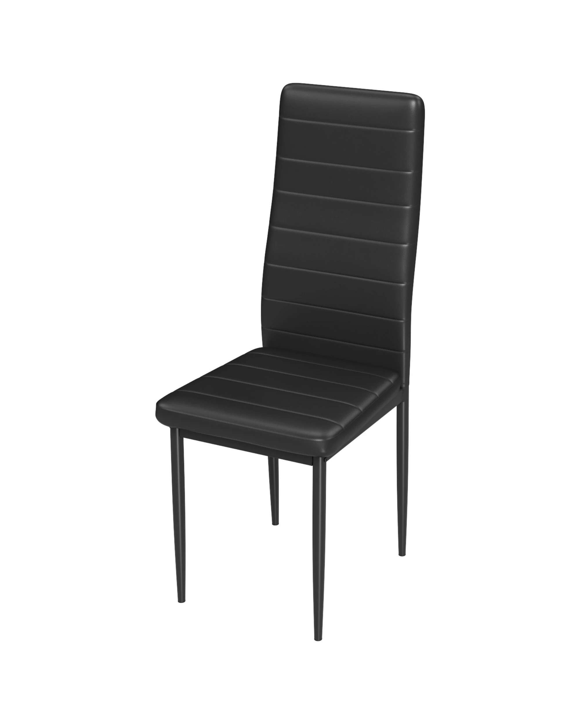 4 Advwin Set of 6 Dining Chairs Padded Seat Leather, 4 of 7