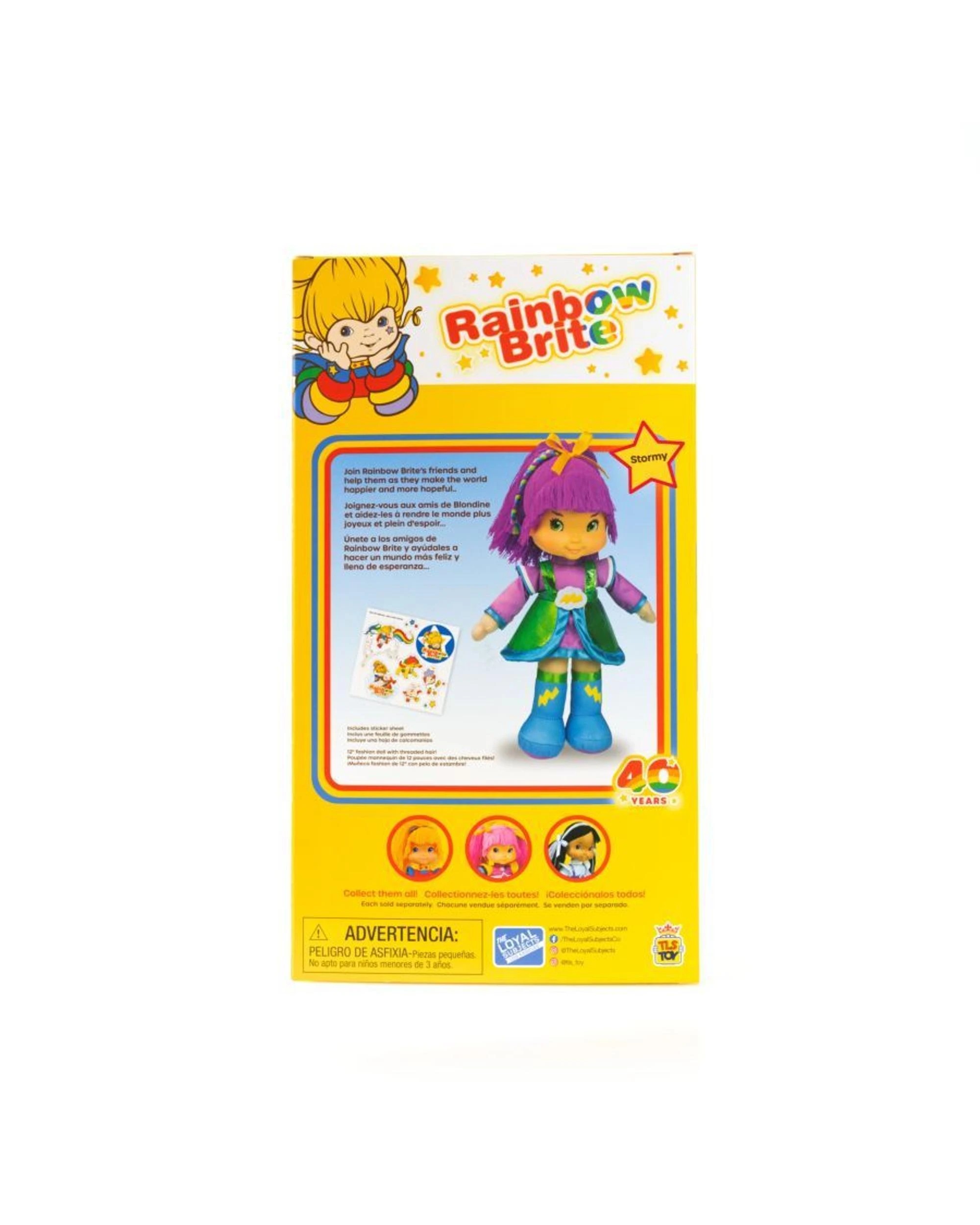 6 Rainbow Brite 40th Anniversary Stormy 12 inch Doll, 6 of 7