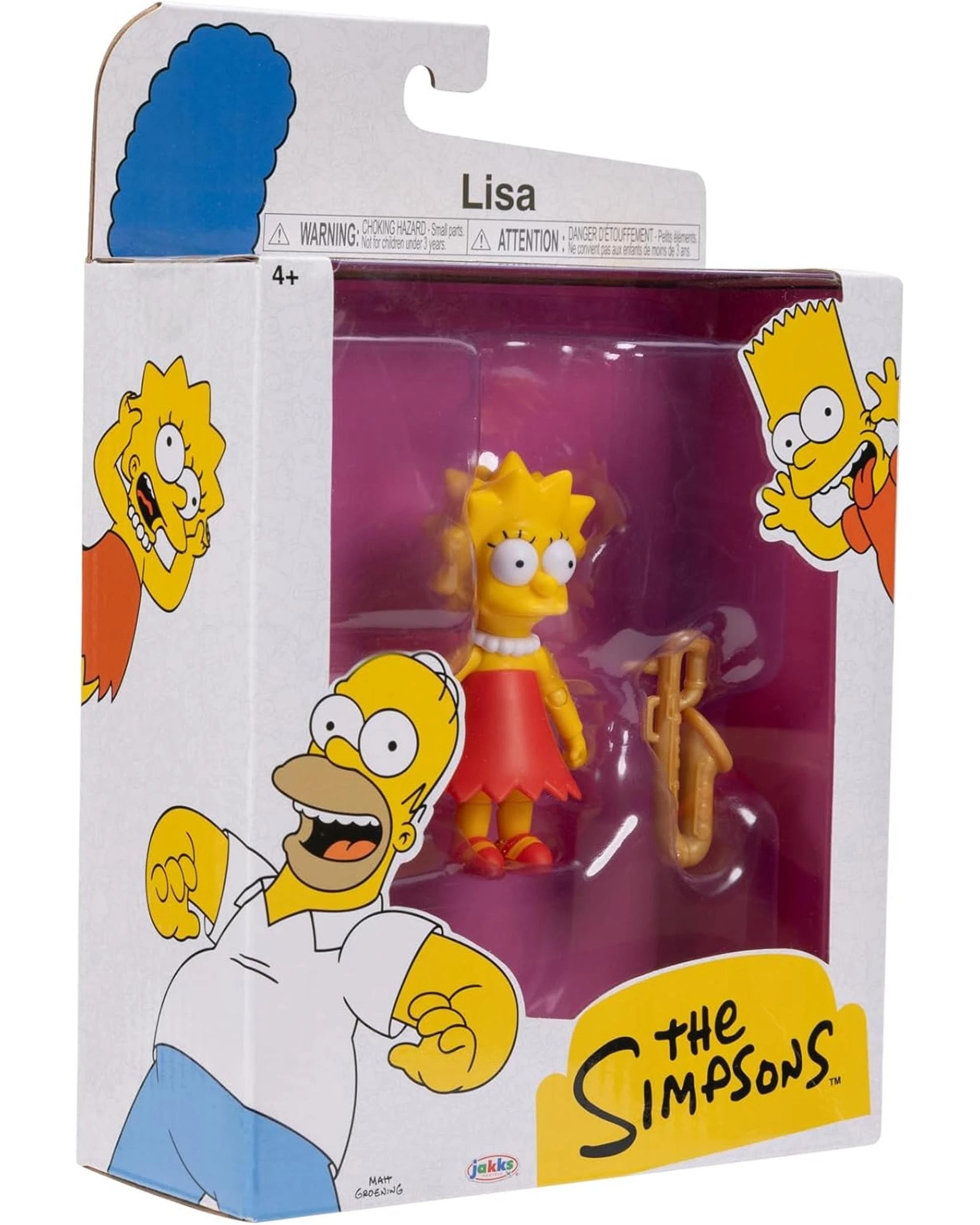 8 The Simpsons Lisa Simpson Wave 2.5 Inch Scaled Figure, 8 of 9