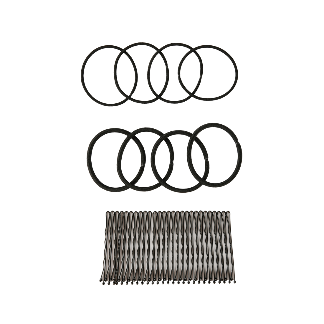 2 OXX Haircare Hair Elastics and Bobby Pin Container, 2 of 6