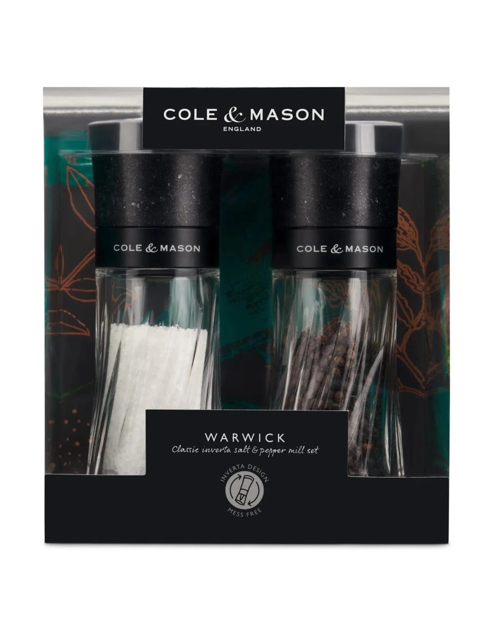 5 Cole & Mason Warwick Inverta Salt & Pepper Mill Set, 5 of 5