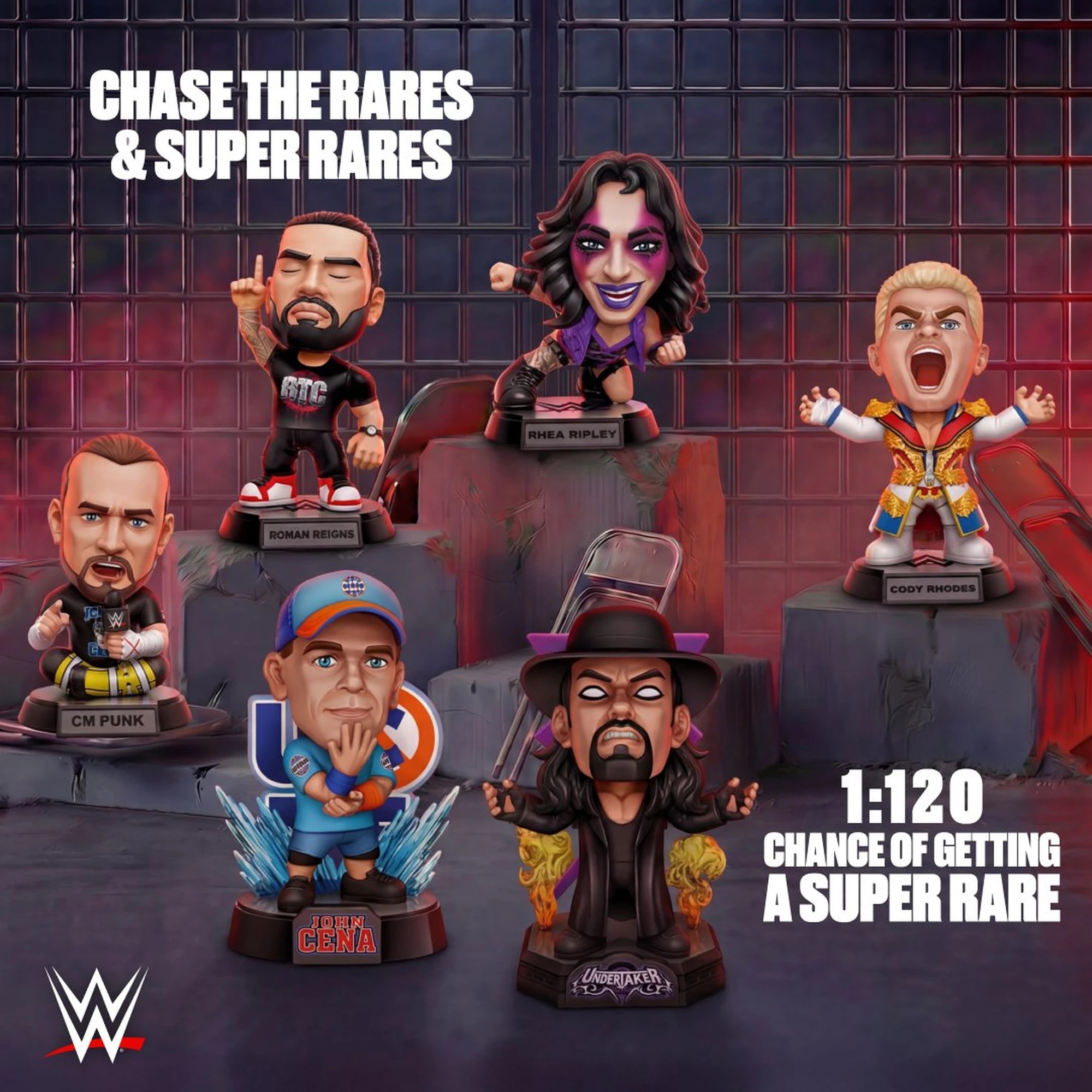 6 ZURU WWE Ballers Series 1 - Assorted, 6 of 10
