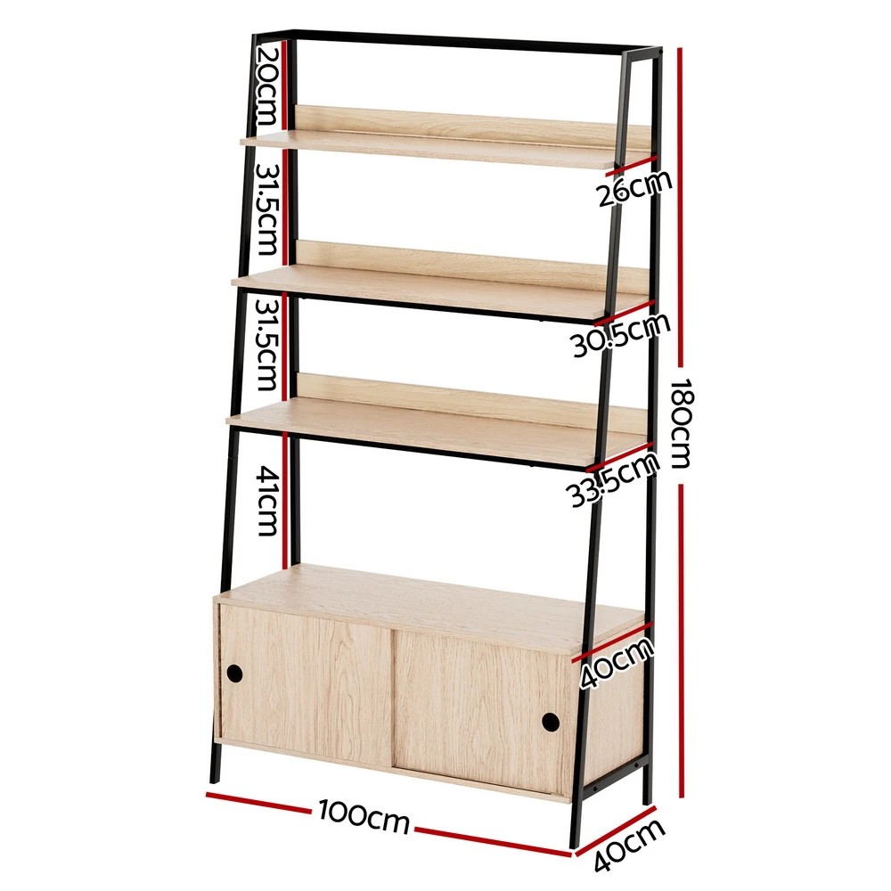 3 Artiss Bookshelf 5 Tier Cube Cabinet - Multi, 3 of 7