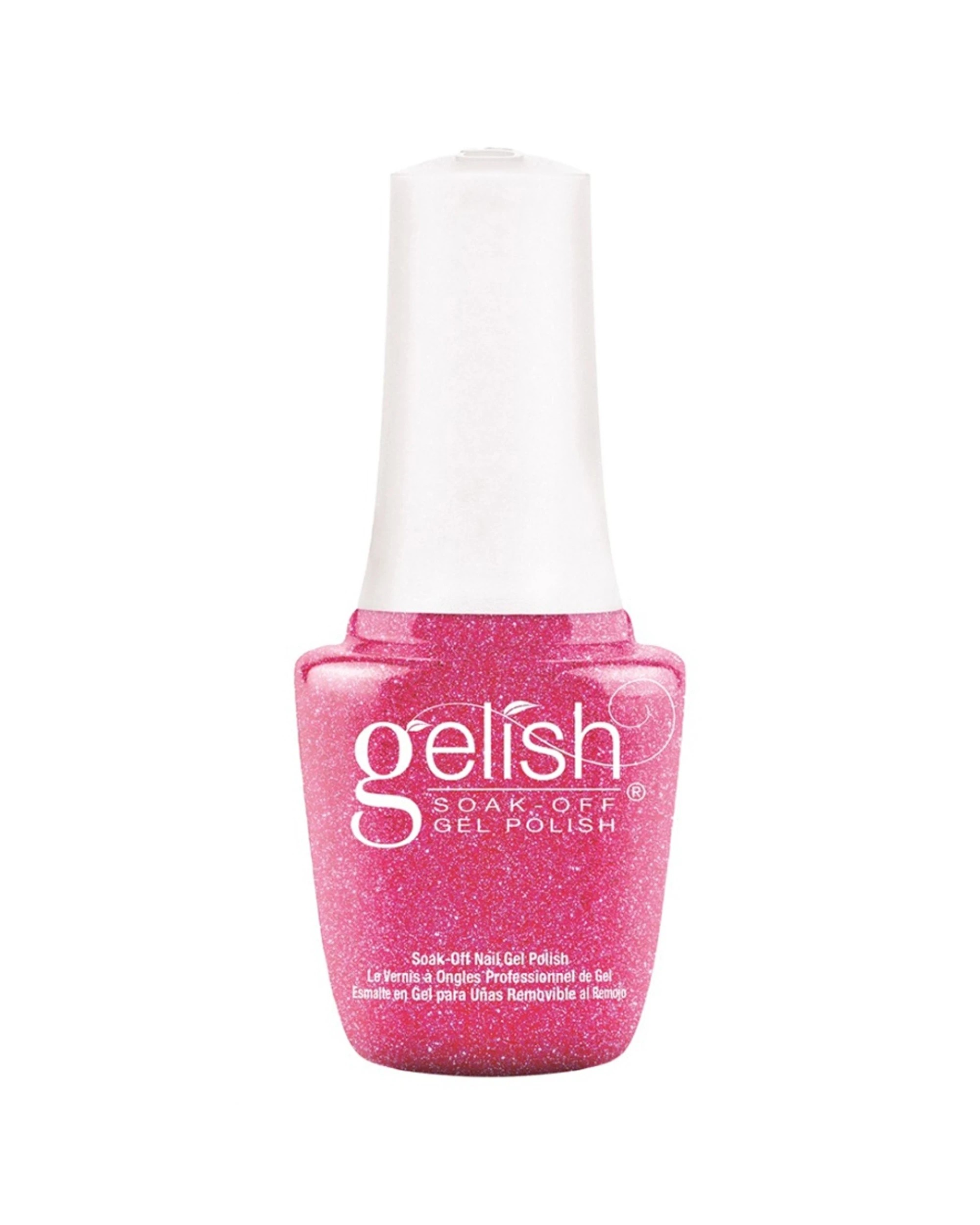 1 Gelish Mini UV LED Soak Off Gel Nail Polish High Voltage 9ml - Pink, 1 of 2