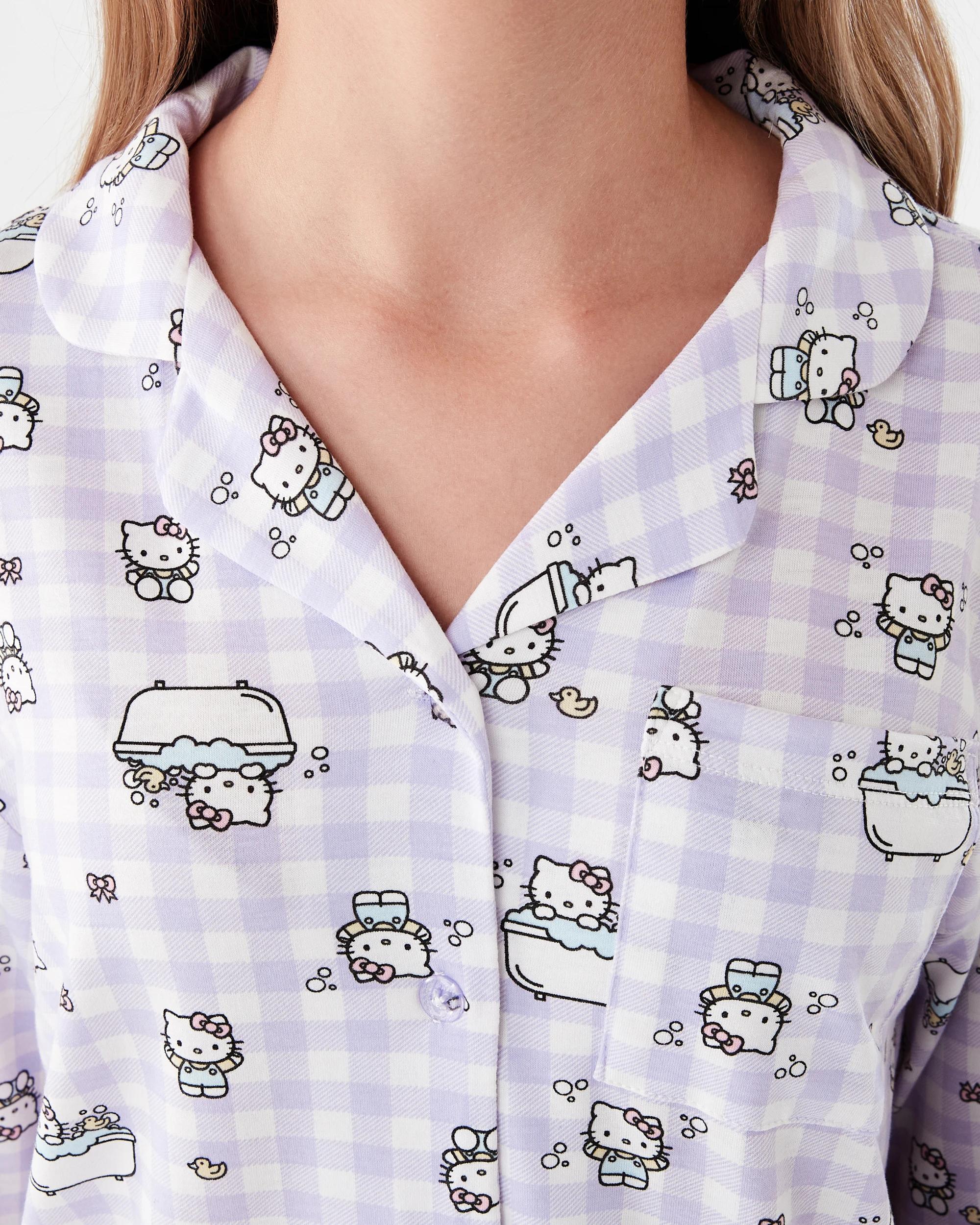 4 Hello Kitty License Button Down Pyjama Set H Kitty, 4 of 8