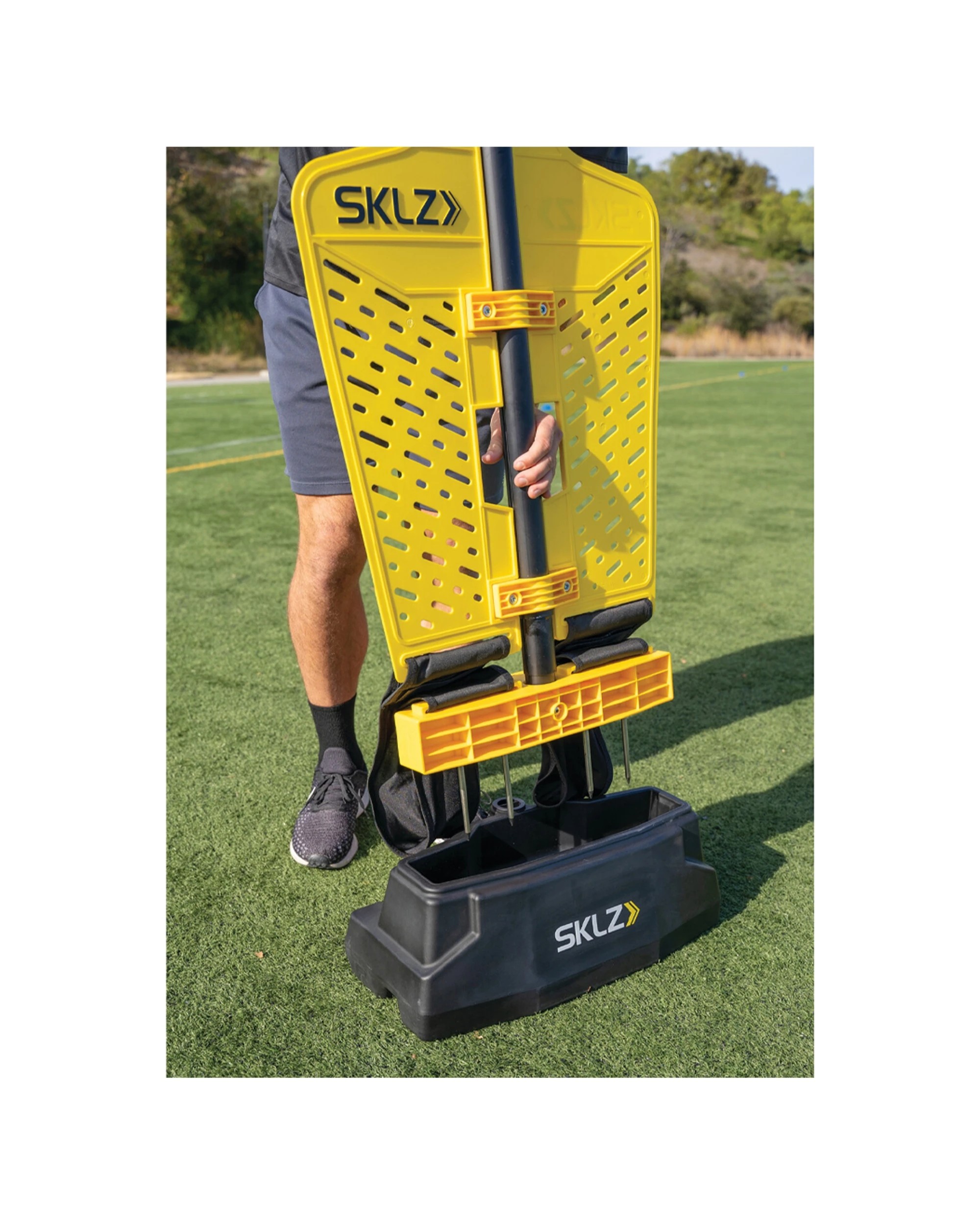 6 Sklz Pro Training Defender Base Weight For Pro Training Defender - Black, 6 of 6