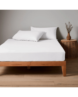 Arlo Stonewash Quilt Cover Set - Super King Bed - White