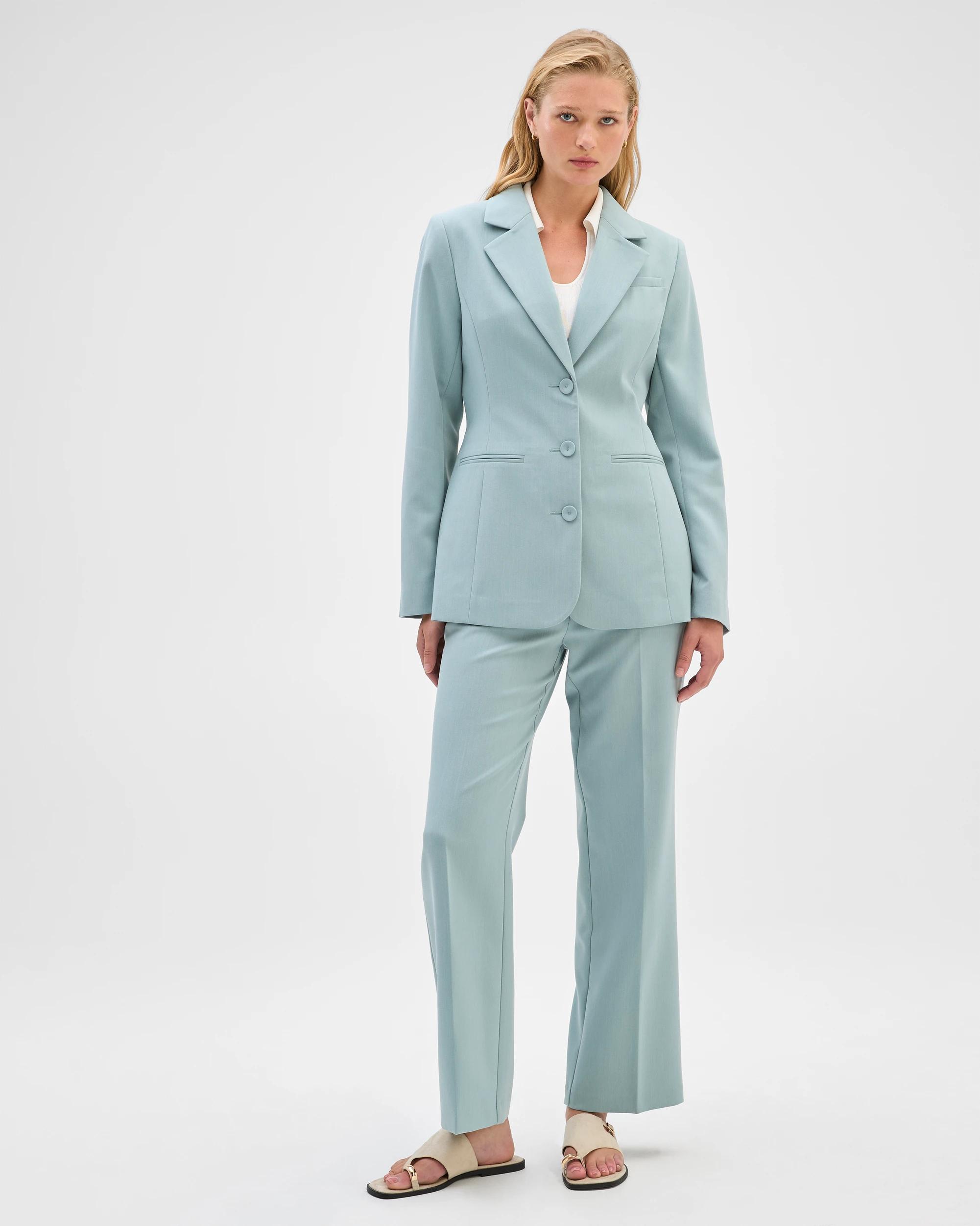 2 Preview Single Breasted Blazer SLATE, 2 of 10