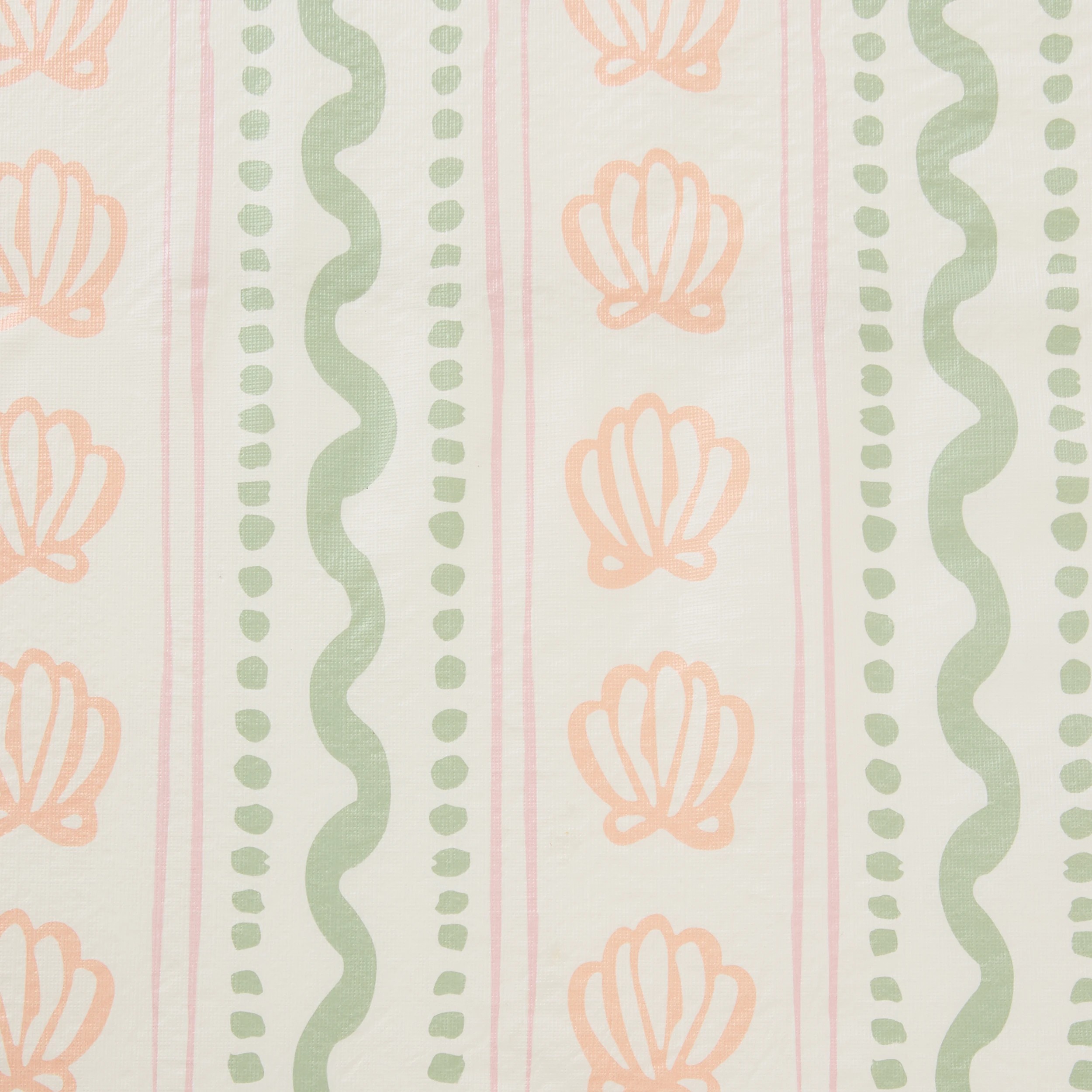 5 Shells Extra Large Flannel Back Tablecloth, 5 of 6