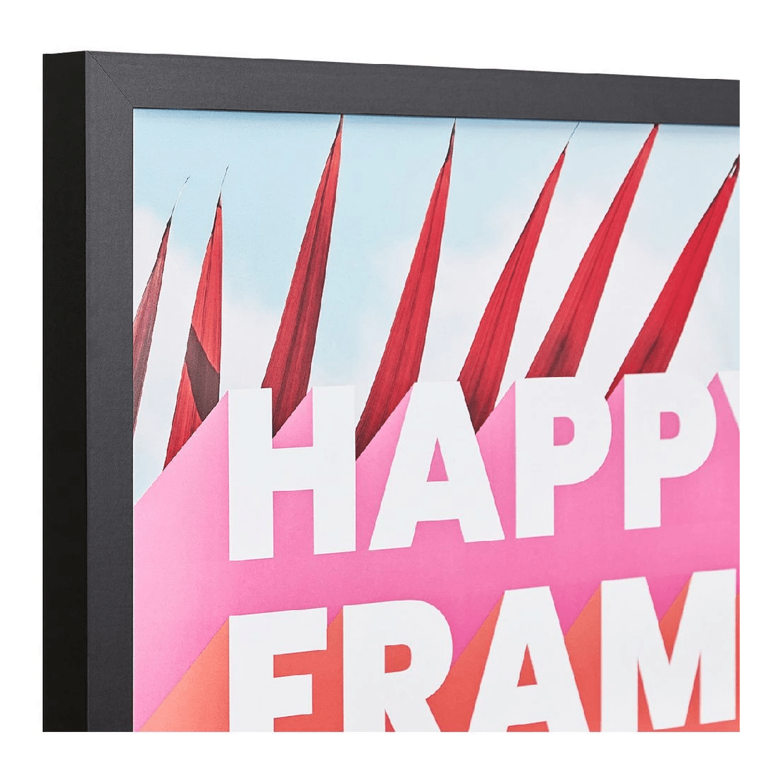 2 Happy Frames 60 x 90CM Poster Frame Black, 2 of 3