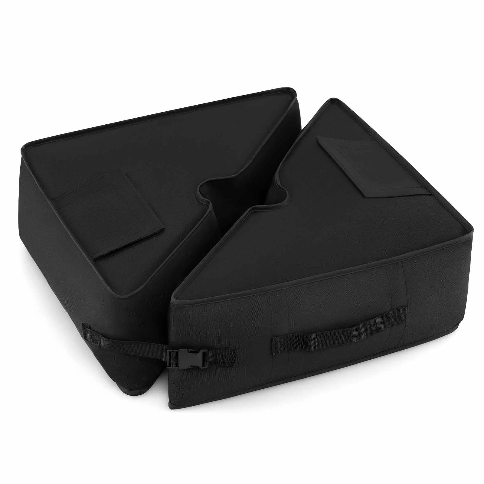 1 Costway 40kg Umbrella Base Stand Weight Sandbags 900D Oxford Fillable Weatherproof Cantilever Offset, 1 of 2