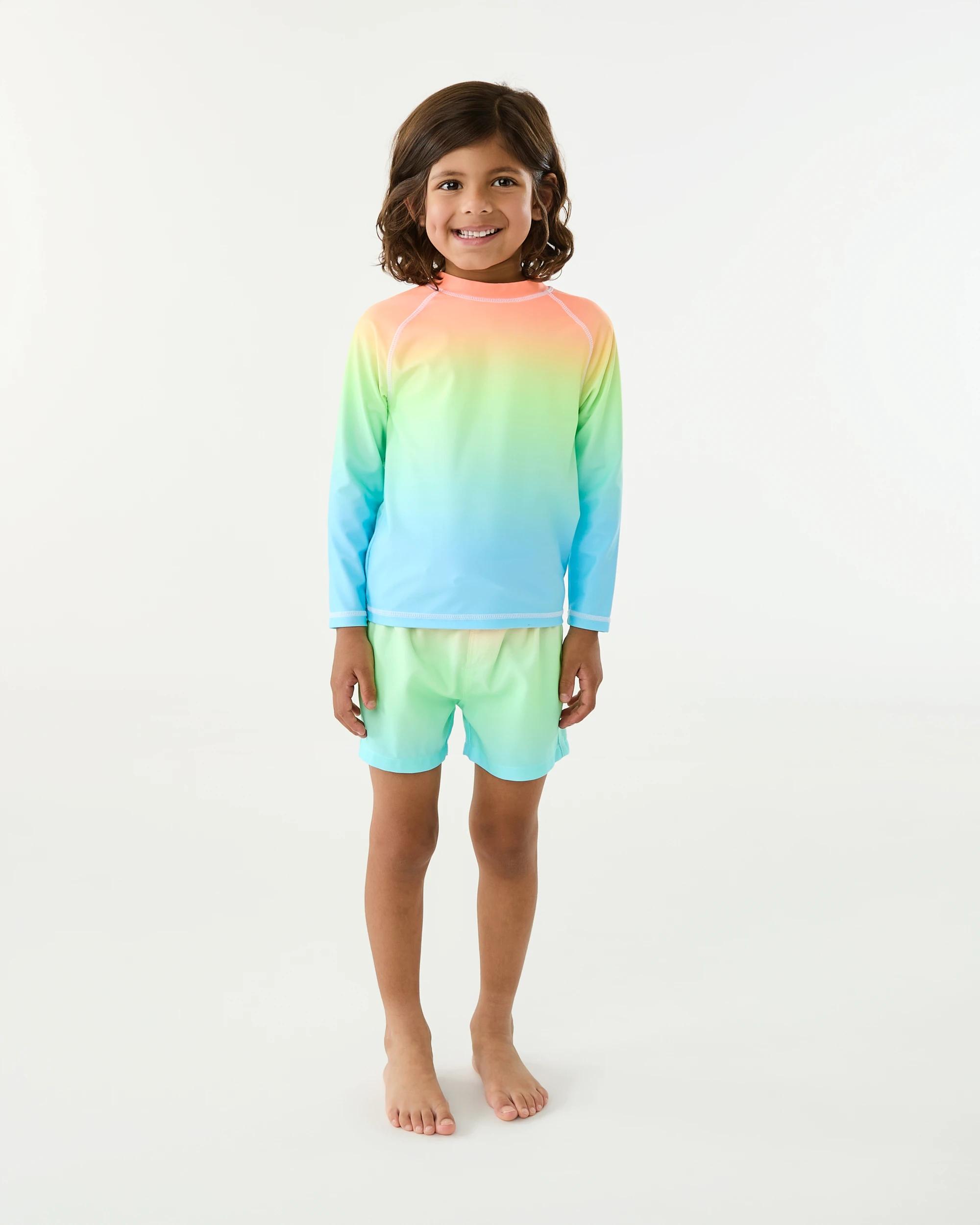 5 Printed Boardshorts Ombre, 5 of 6
