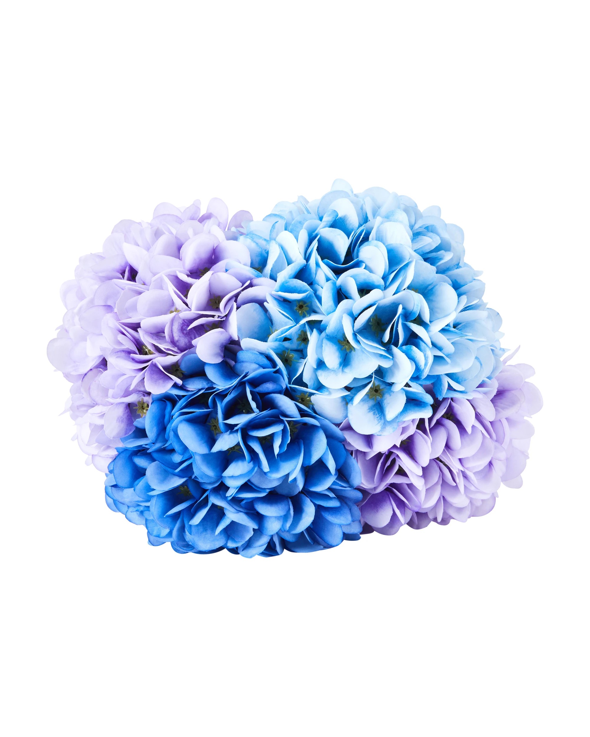 2 Artificial Mauve Hydrangea Bunch, 2 of 4