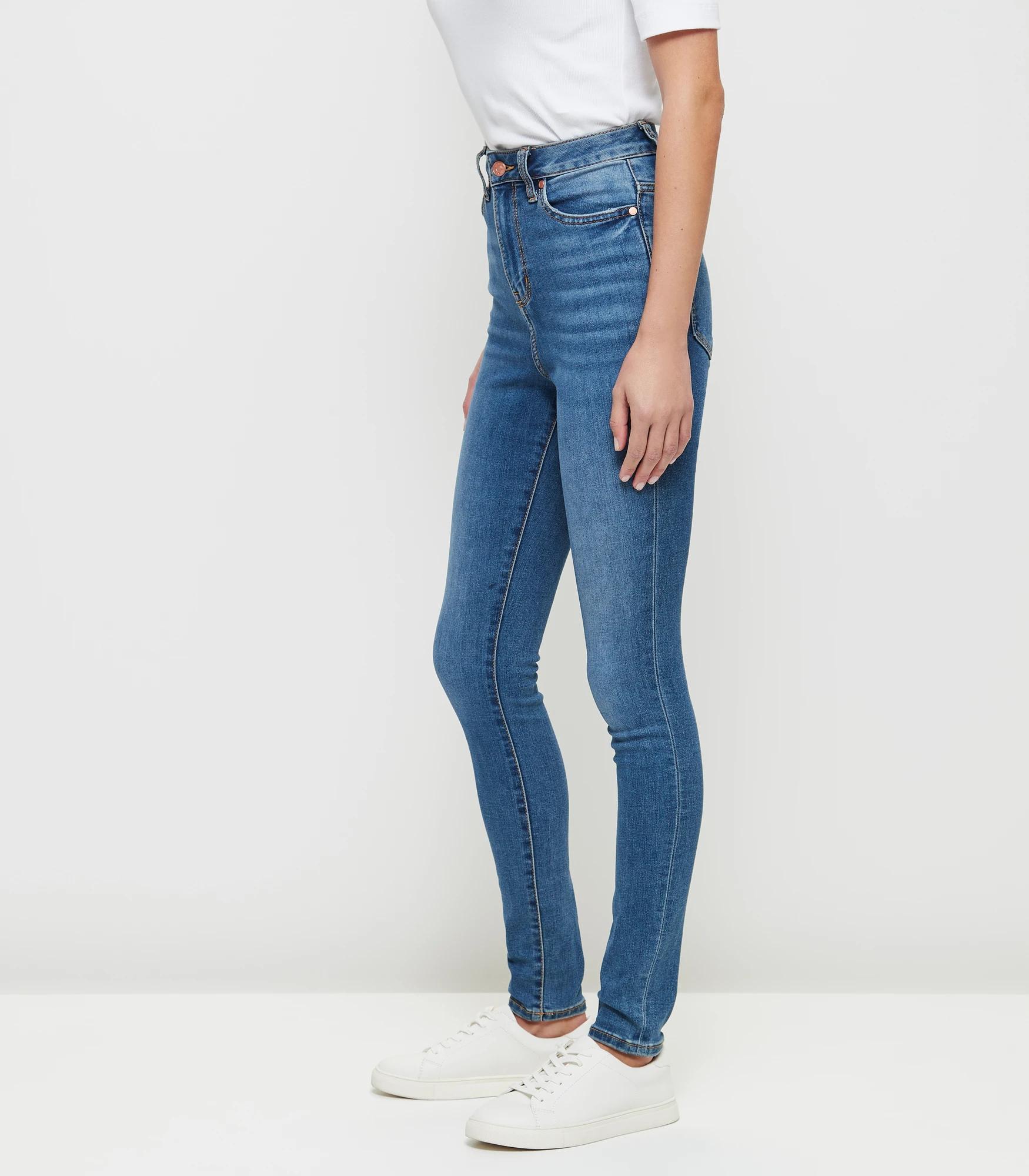 3 Target Sophie Skinny High Rise Full Length Denim Jeans MID WASH, 3 of 9