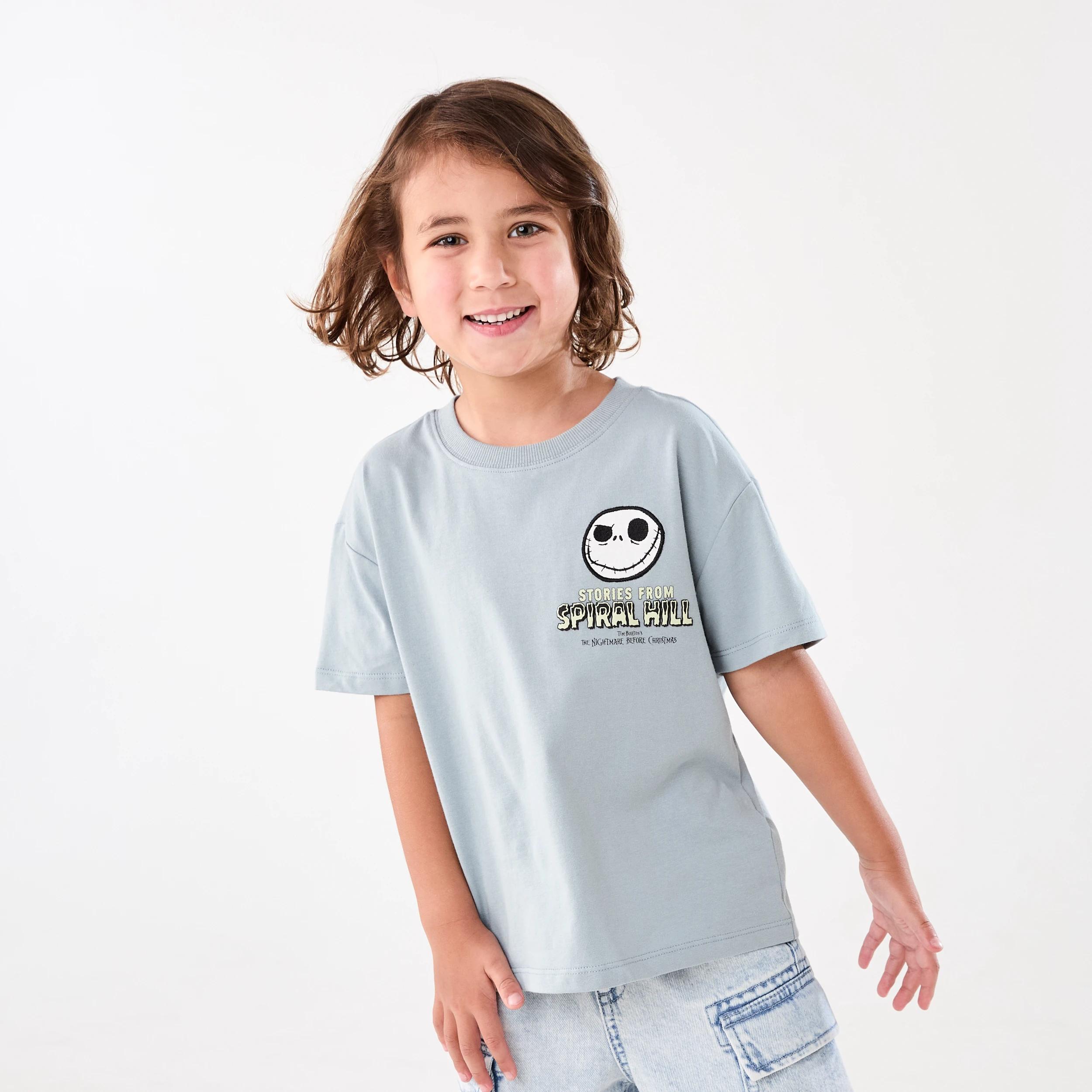 1 The Nightmare Before Christmas License Oversize T-shirt NIGHTMARE, 1 of 8