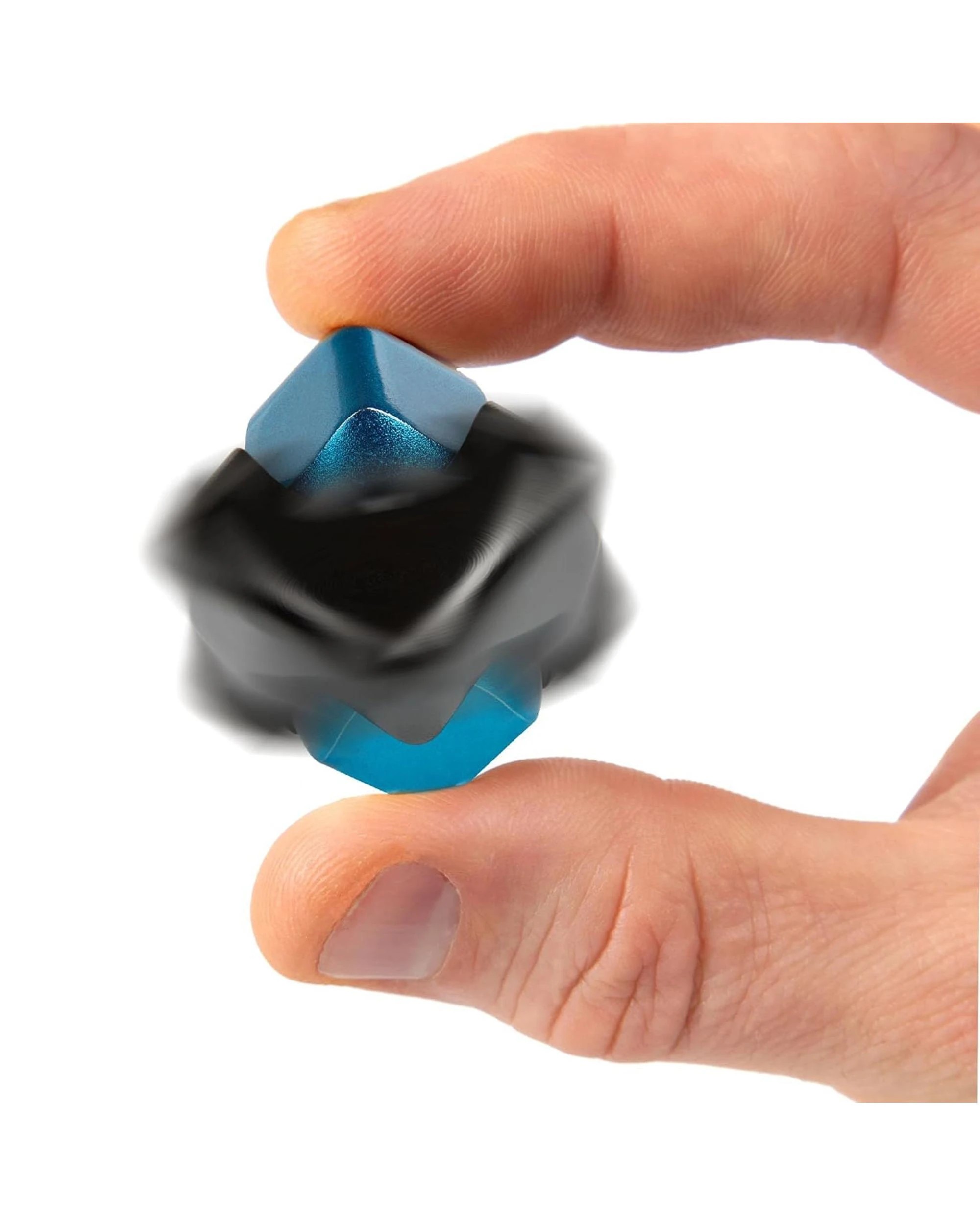 5 Bopster Fidget Cube Spinner - Black and Blue - Multi, 5 of 5