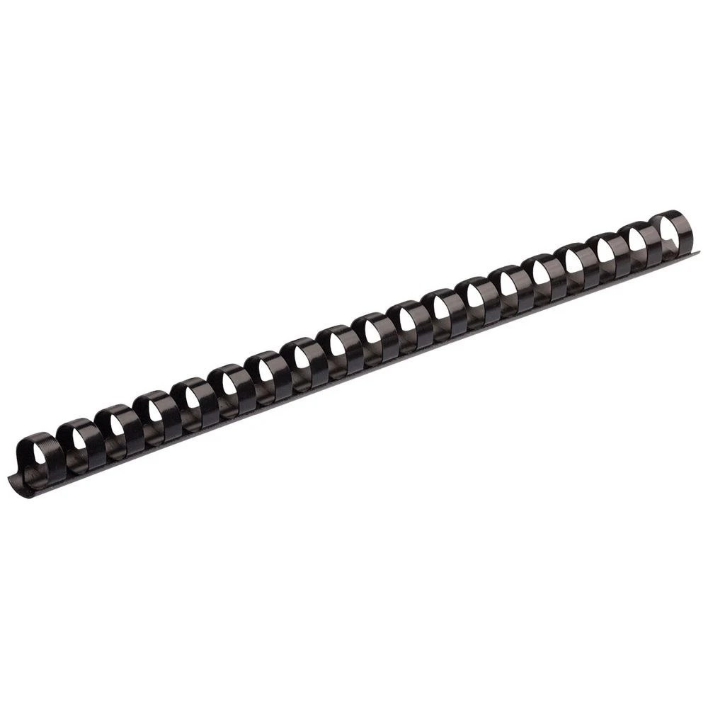 4 Fellowes Binding Combs 21 Loop 12mm Black 100 Pack, 4 of 6