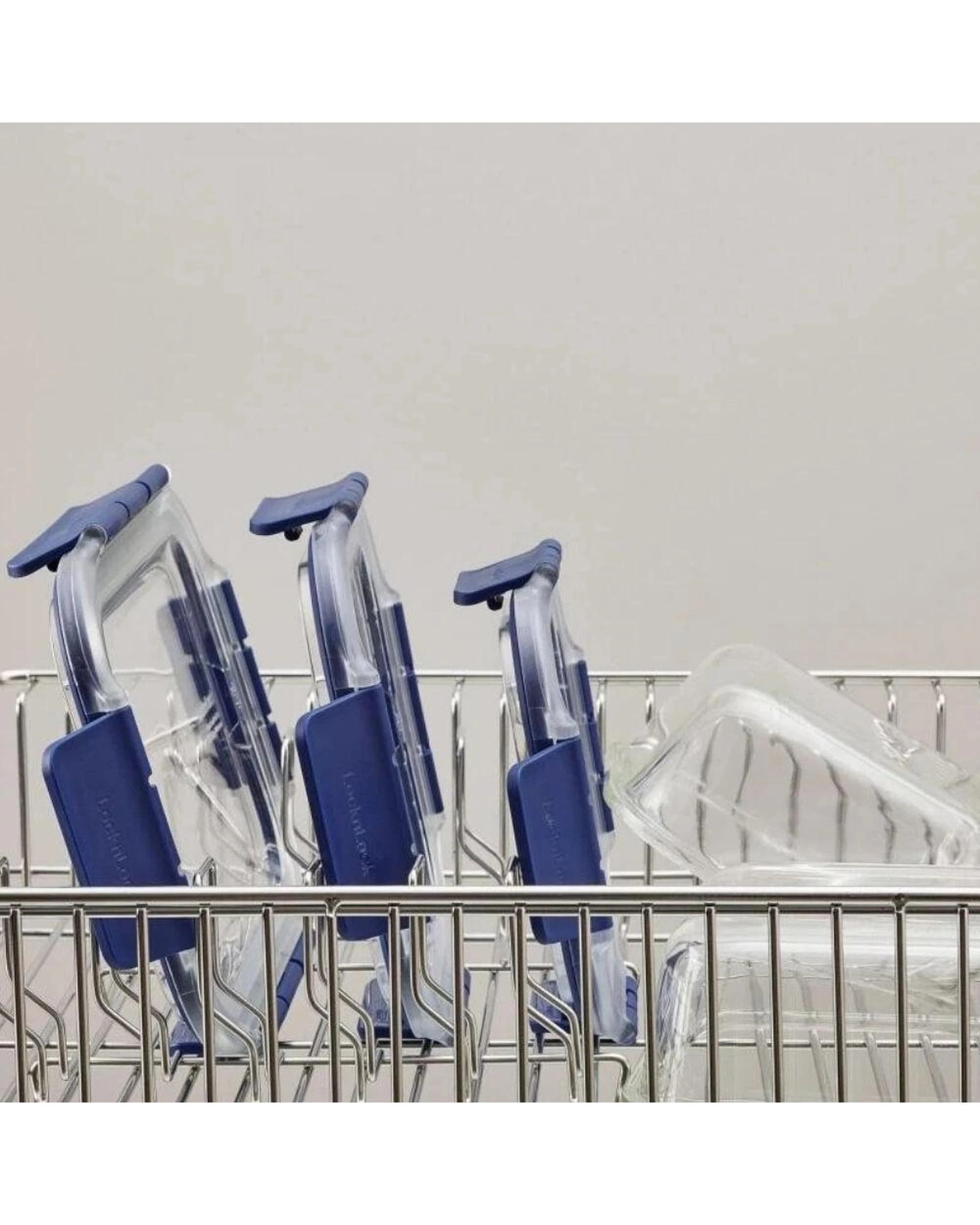 4 Lock & Lock Top Class Glass Container Set  9 Piece, 4 of 6