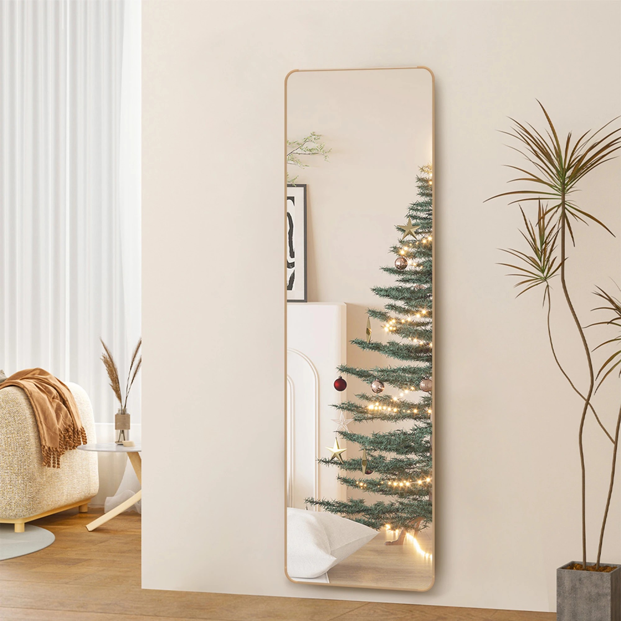 7 Yezi 150X40cm Full Length Mirror Wall Mounted, 7 of 8