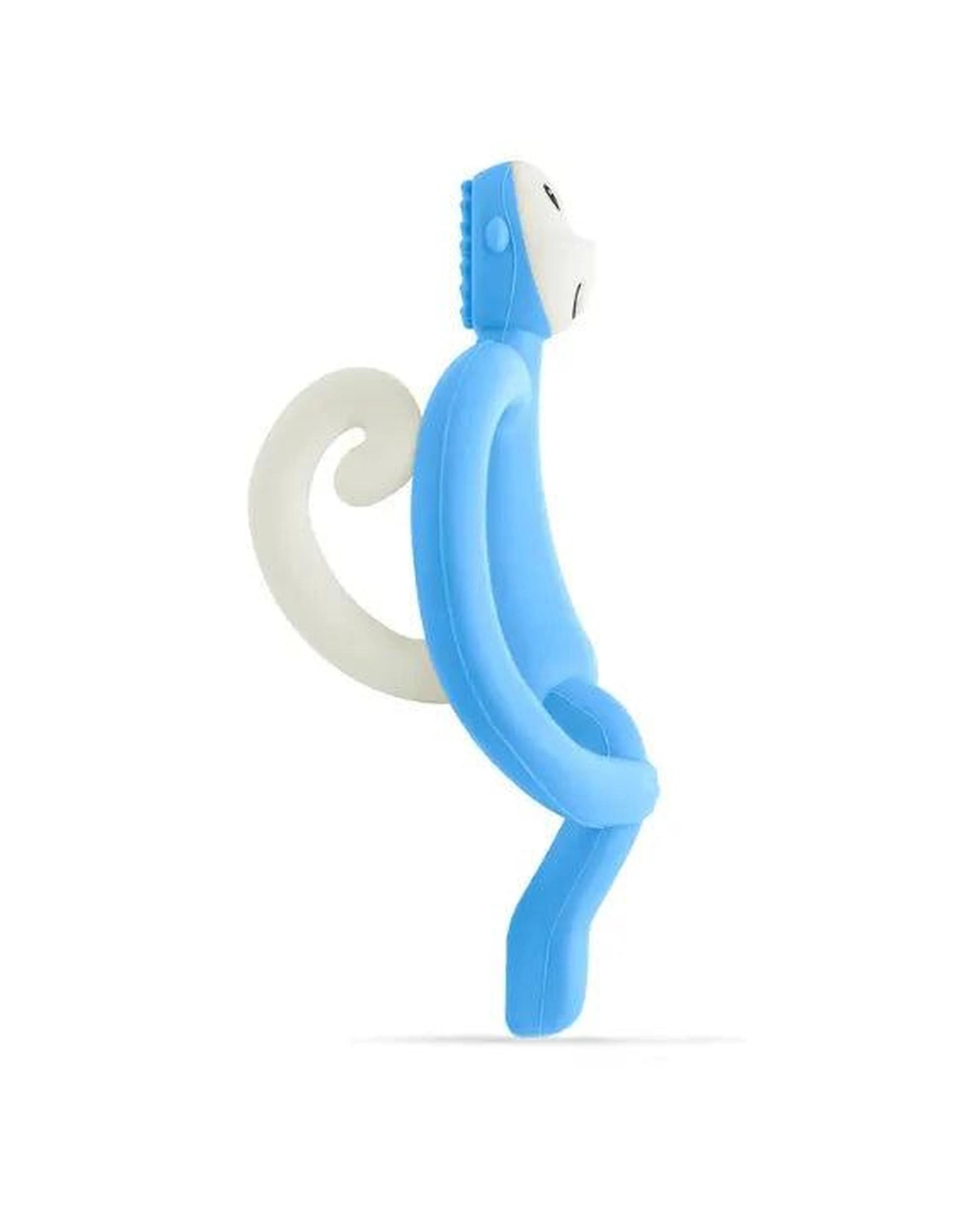 3 Matchstick Monkey Teething Toy and Gel Applicator - Baby Blue, 3 of 4