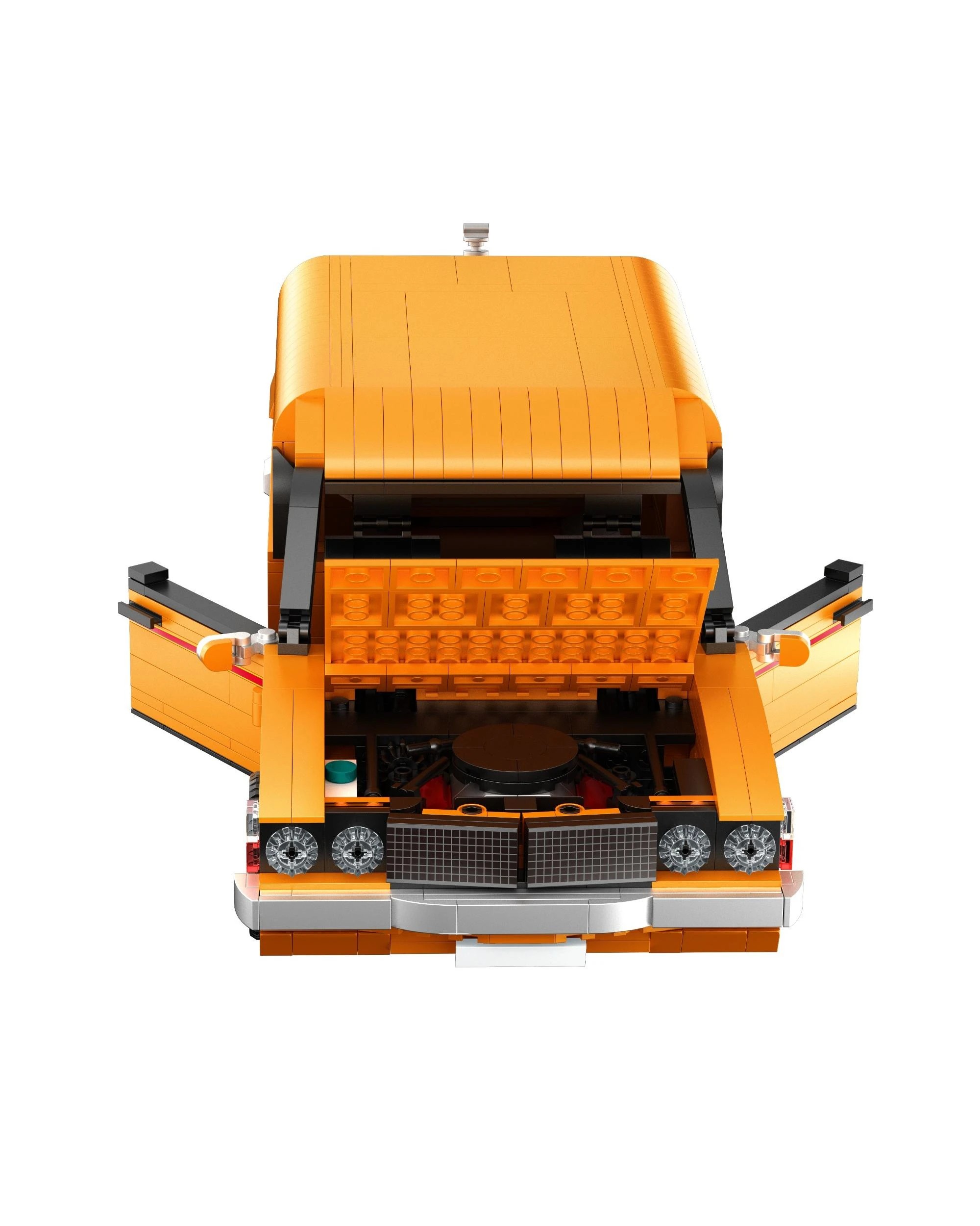 5 iM.Master Mechanical Master Limited Edition Holden HZ Sandman Orange 1037 Piece Model Kit - 1974 - Orange, 5 of 7